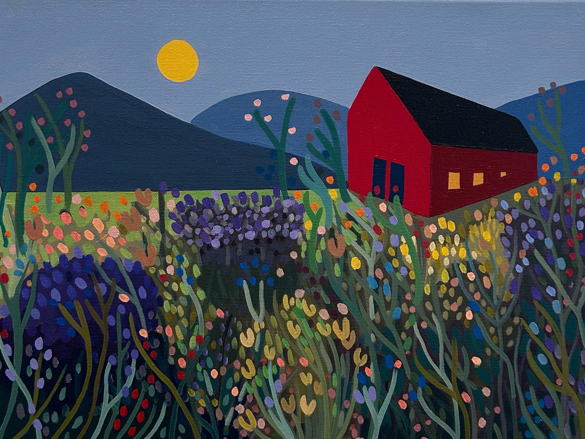 Red Barn Spring by Sage Tucker-Ketcham