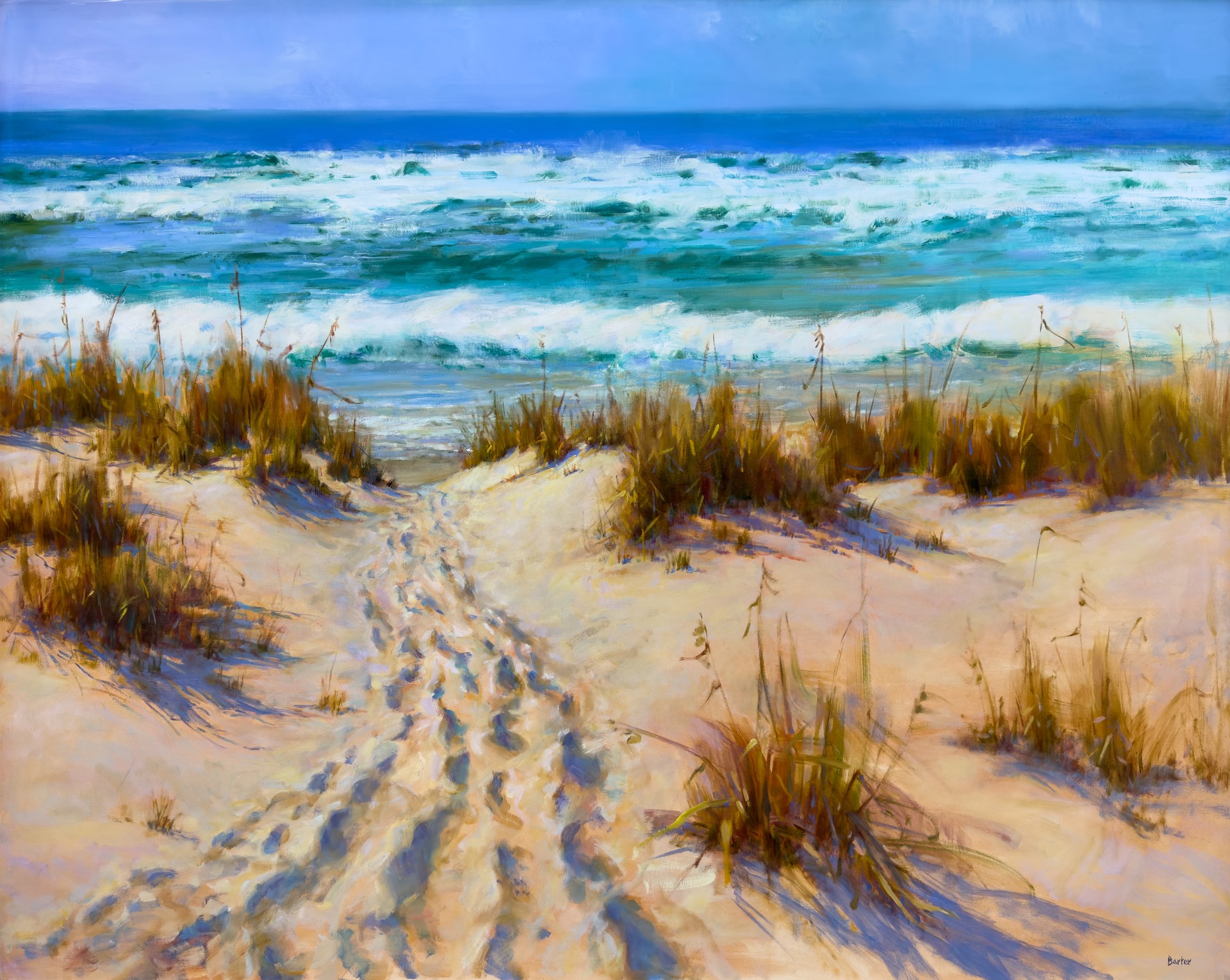 "Footpath to the Beach" by Stacy Barter