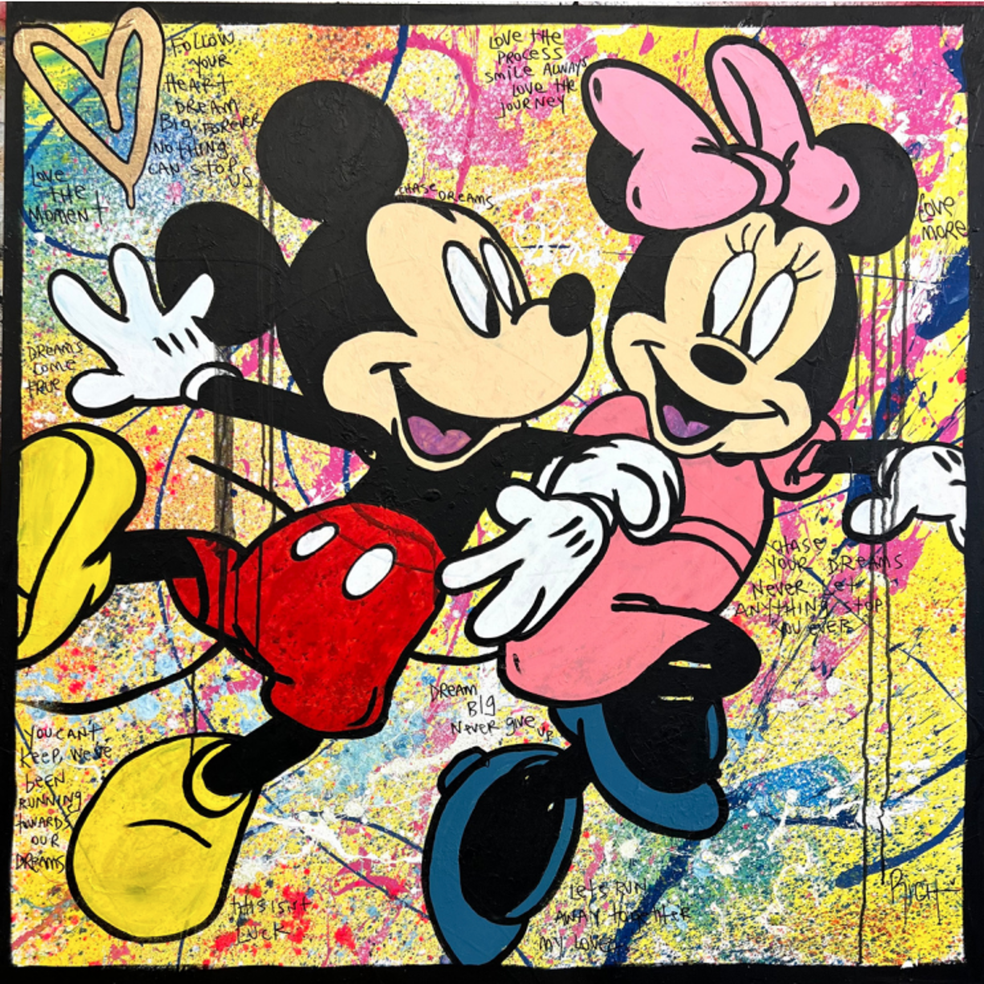 Mickey & Minnie Dreams by Anthony Ricciardi