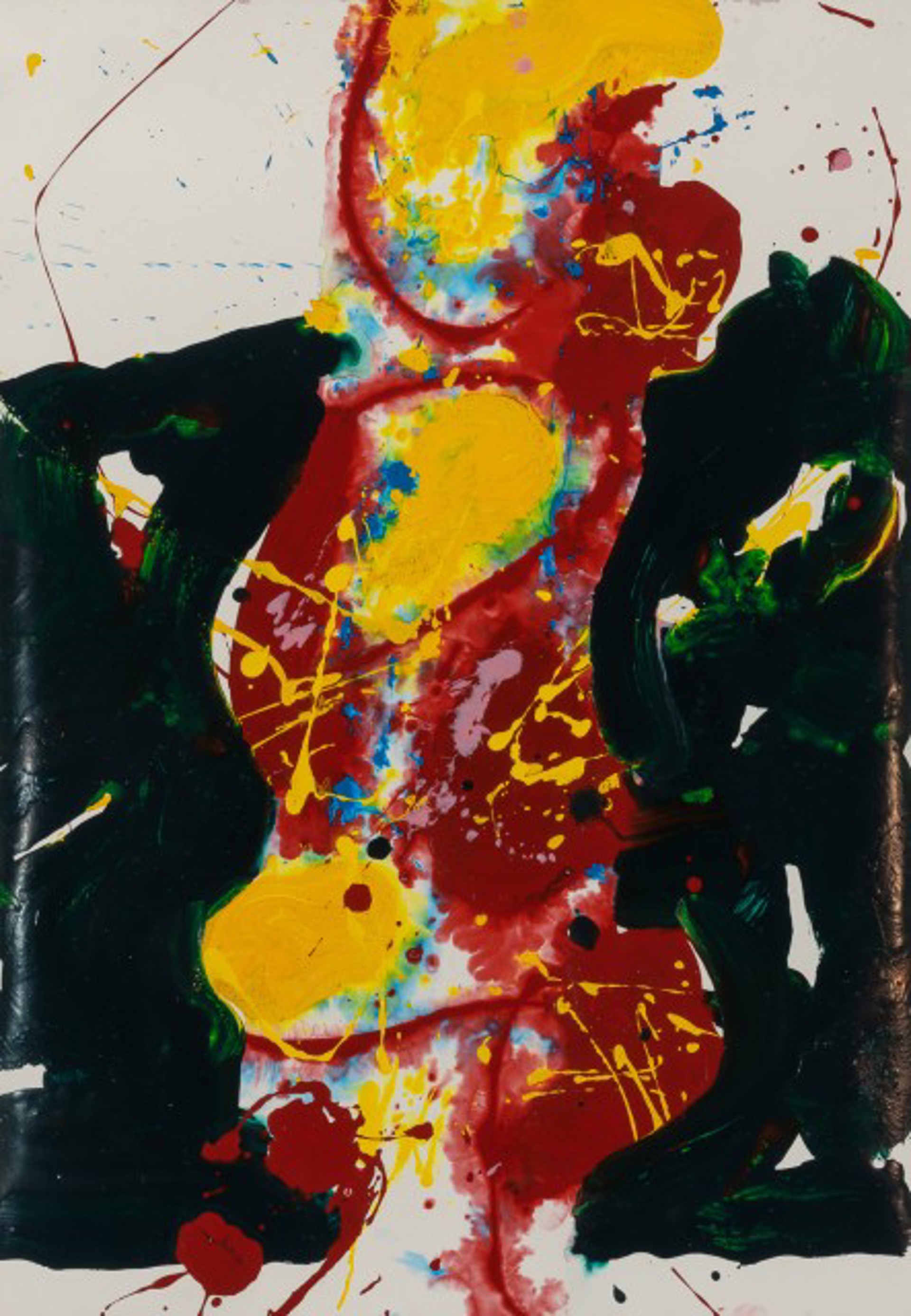 Krater by Sam Francis