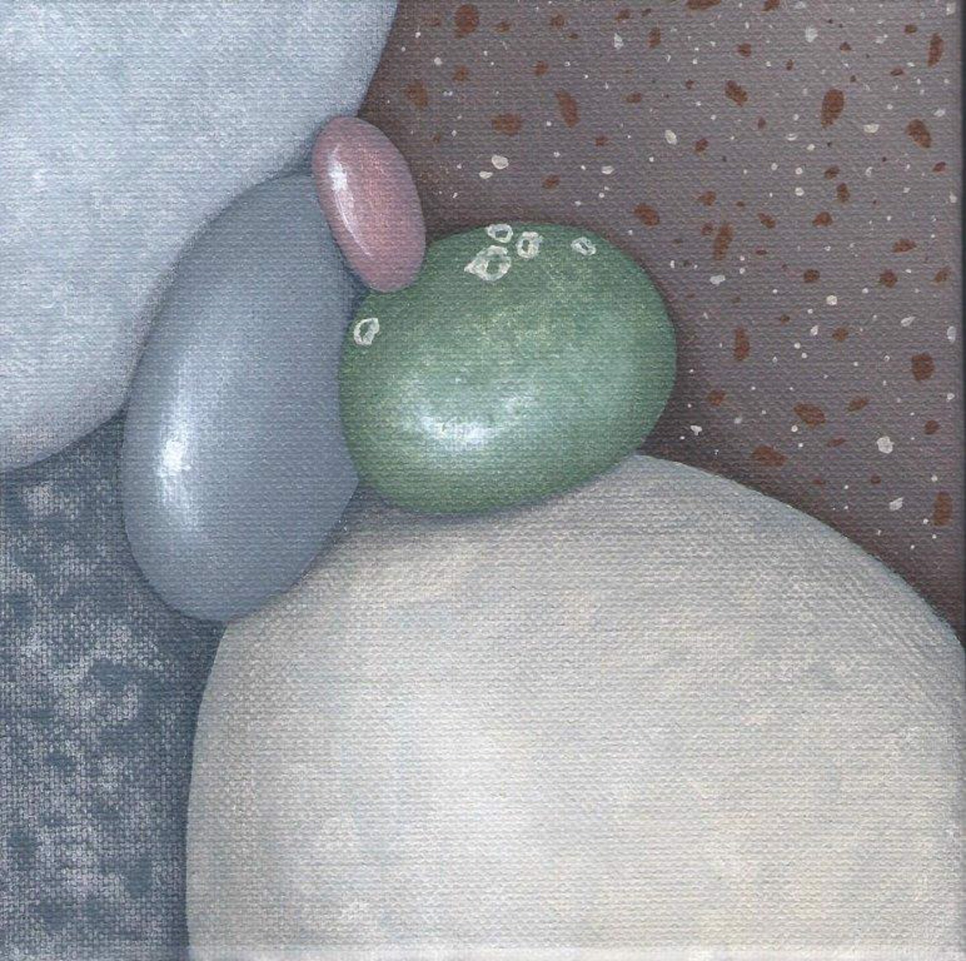 Pebble Painting #603 by Kristina Boardman