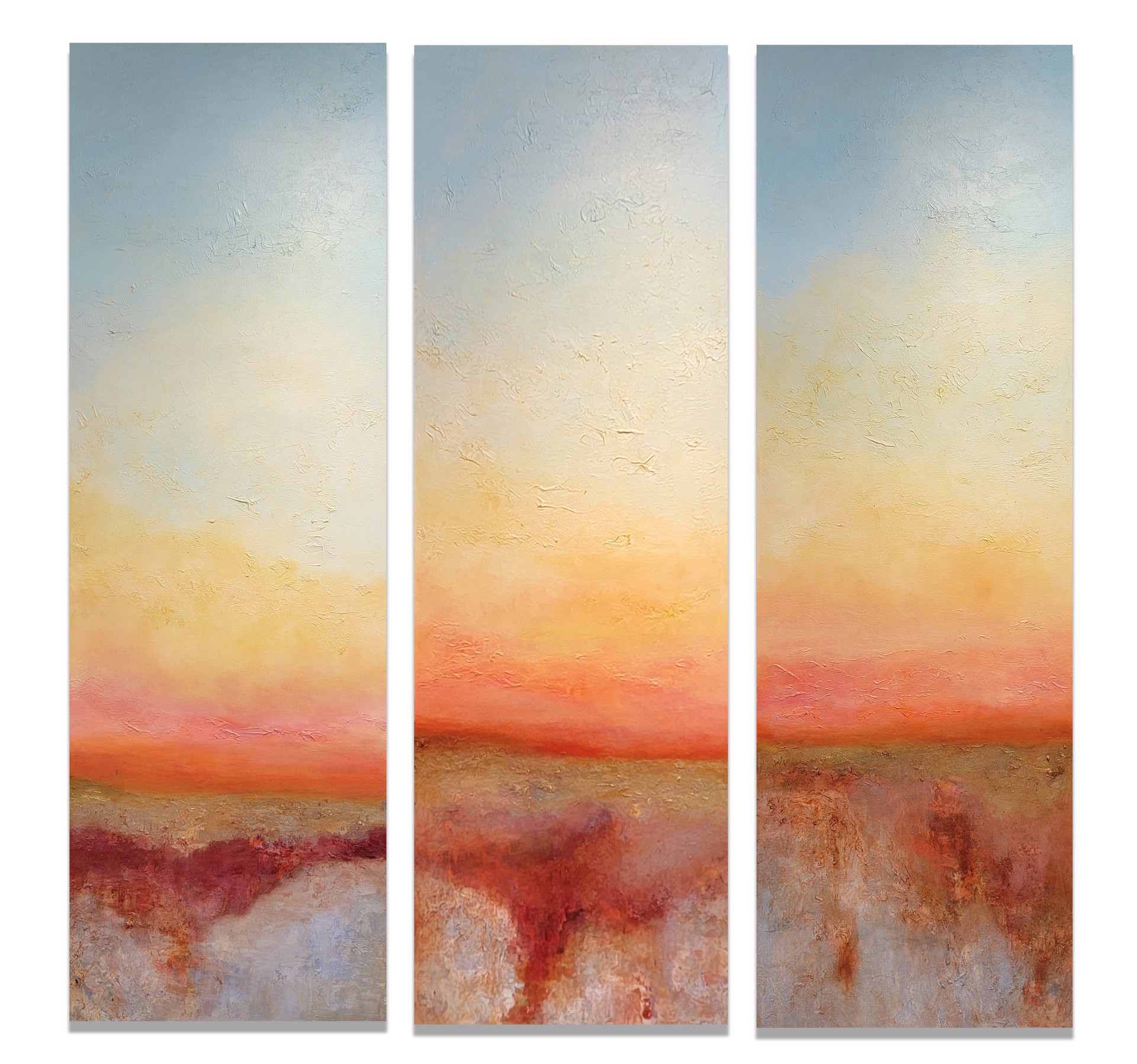 Summers End (Triptych) by Georgeana Ireland
