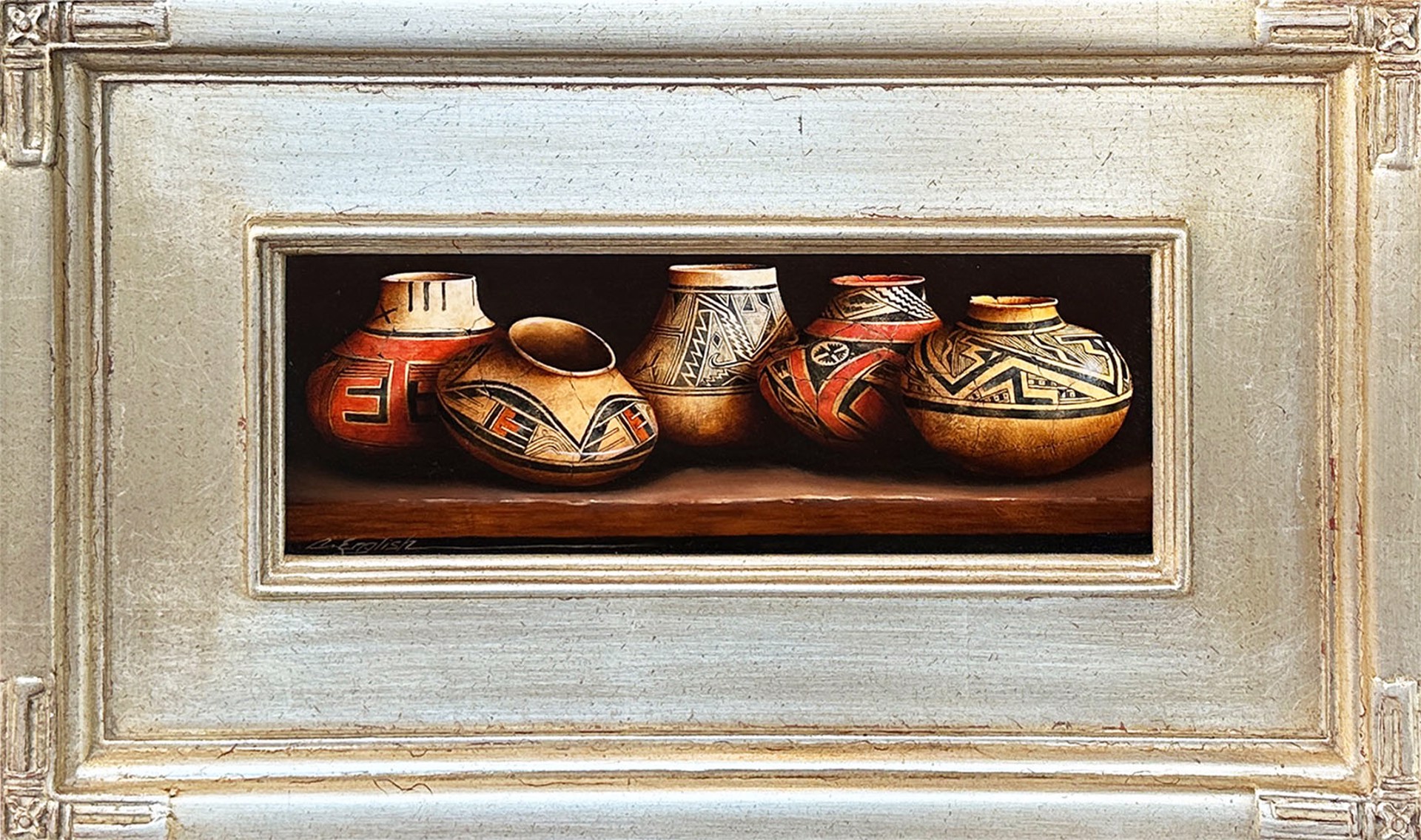 Five Pots by Cheryl English
