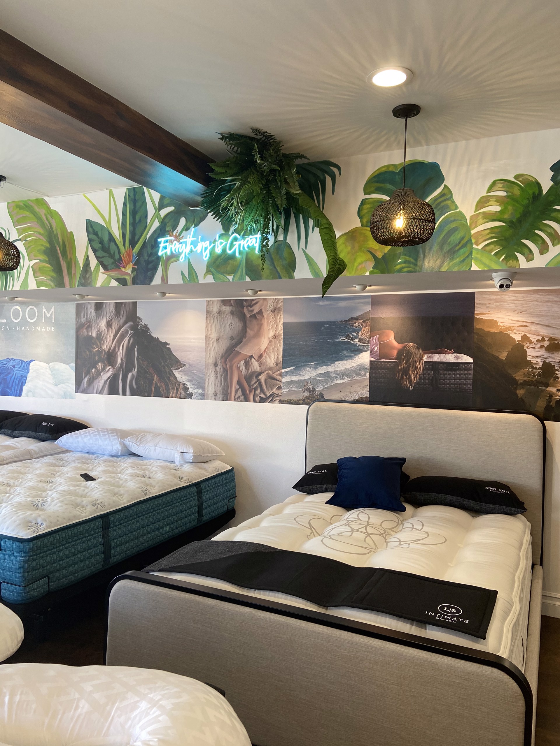 "Jungle Motif" Home Style & Mattress Santa Monica, CA by Melissa DeTroy