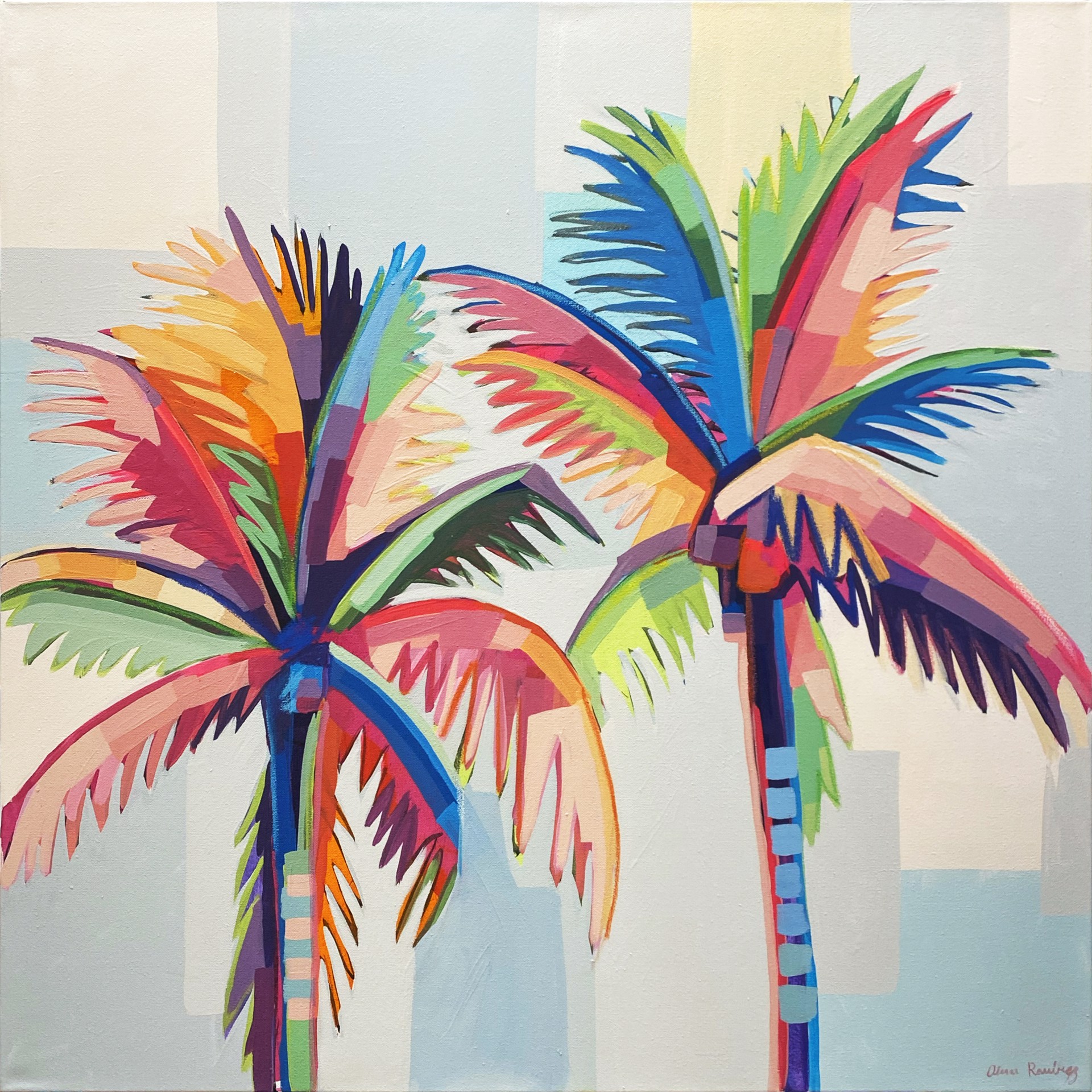 Wind and Palms by Alma Ramirez