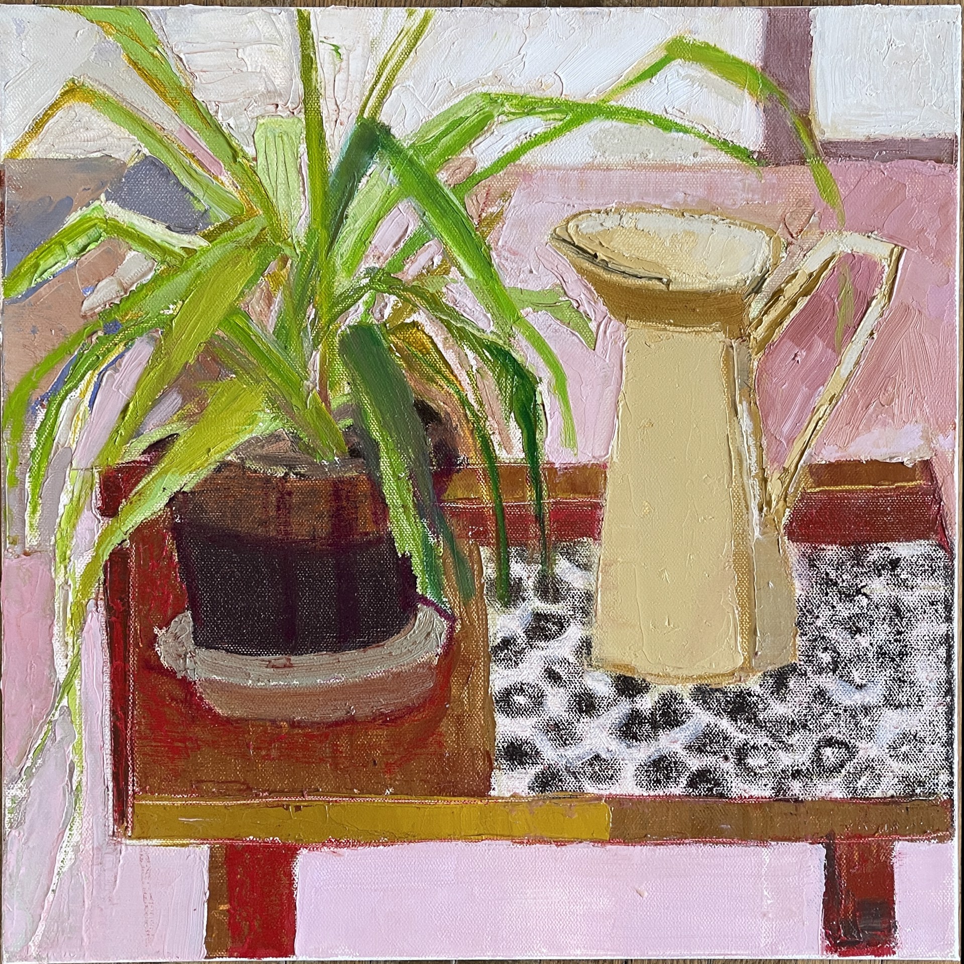 Pitcher and Houseplant by Maggie Shepherd