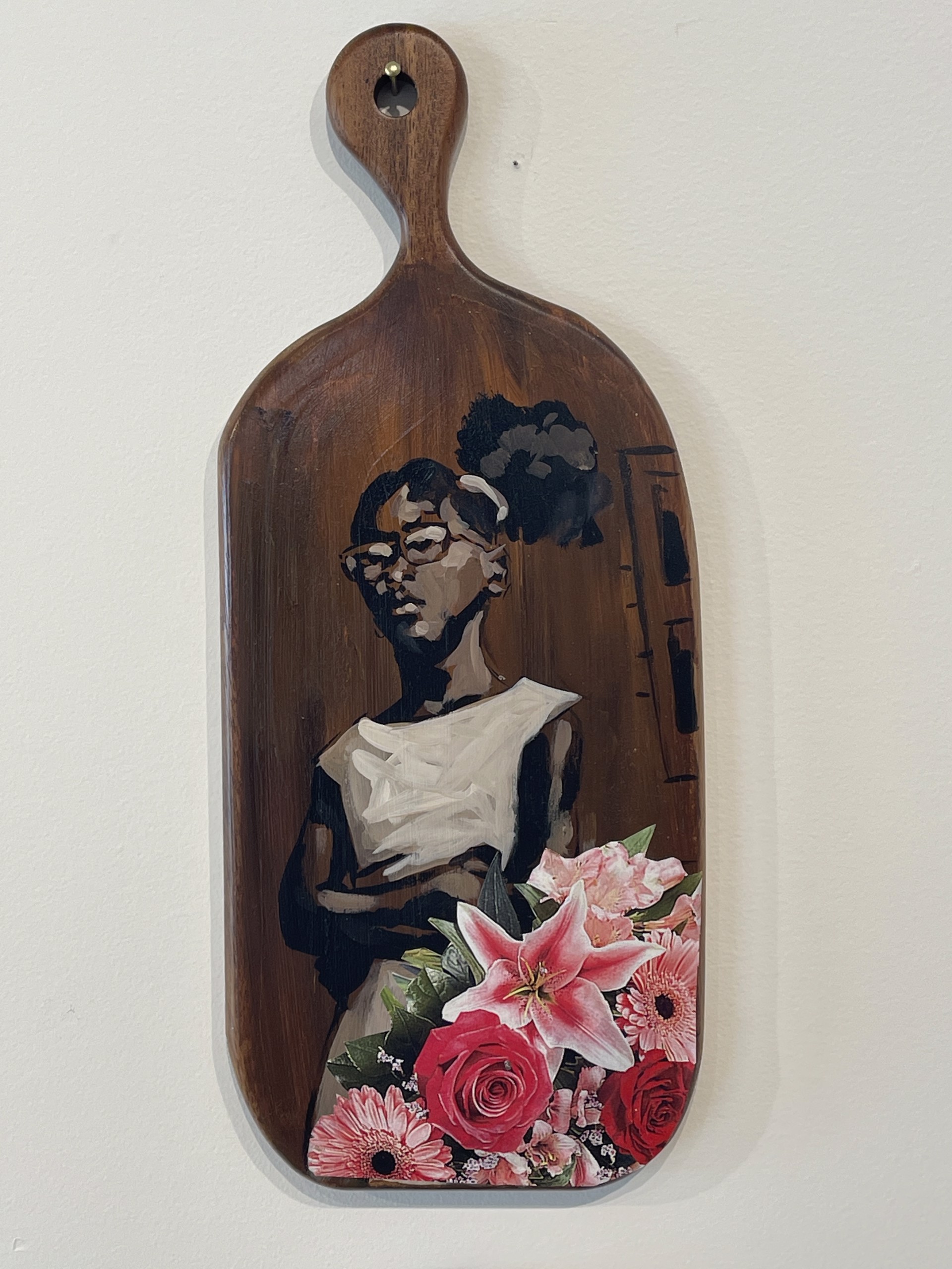 She's My Heart Vintage Paddle by Charly Palmer