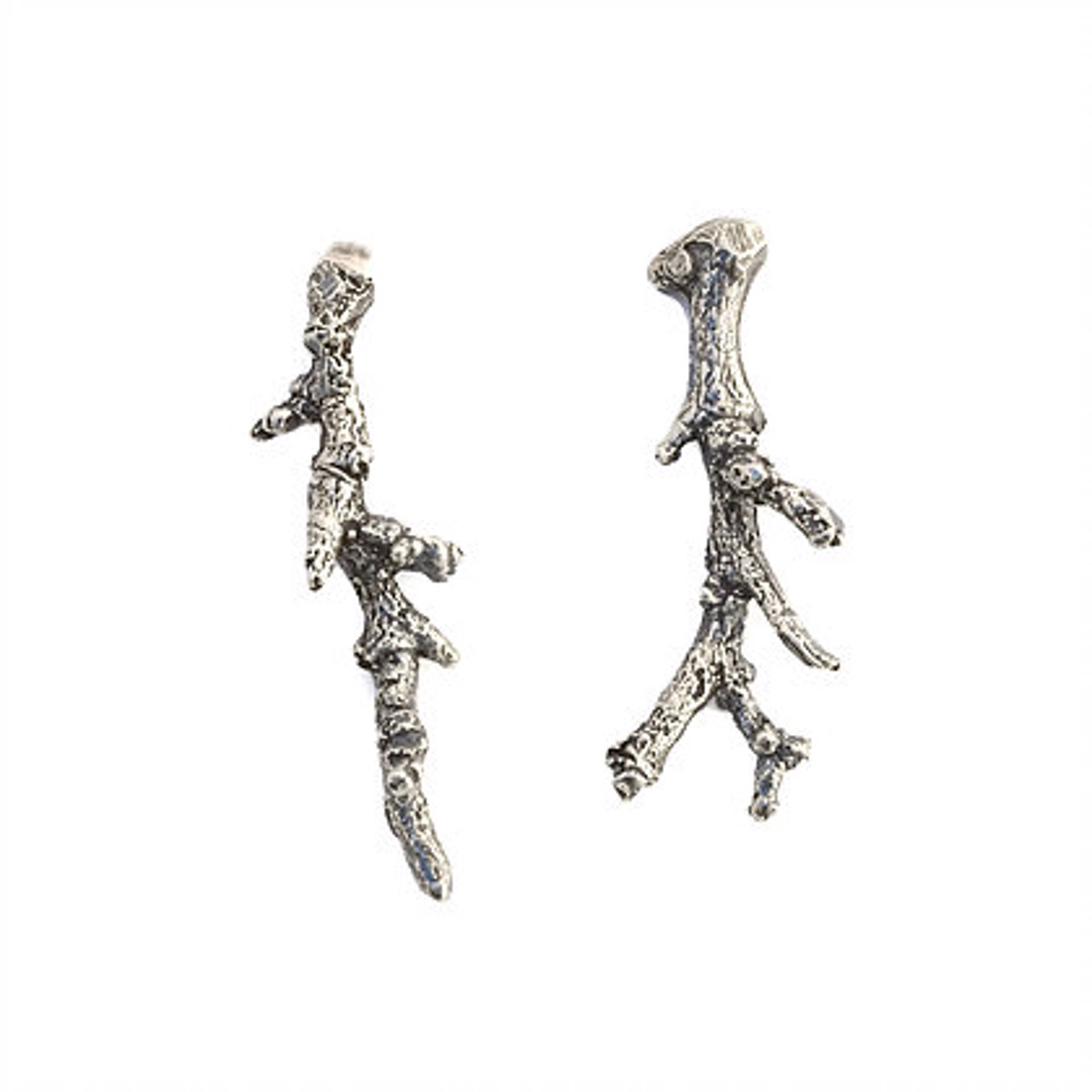 Twigs Small Earrings by April Ottey