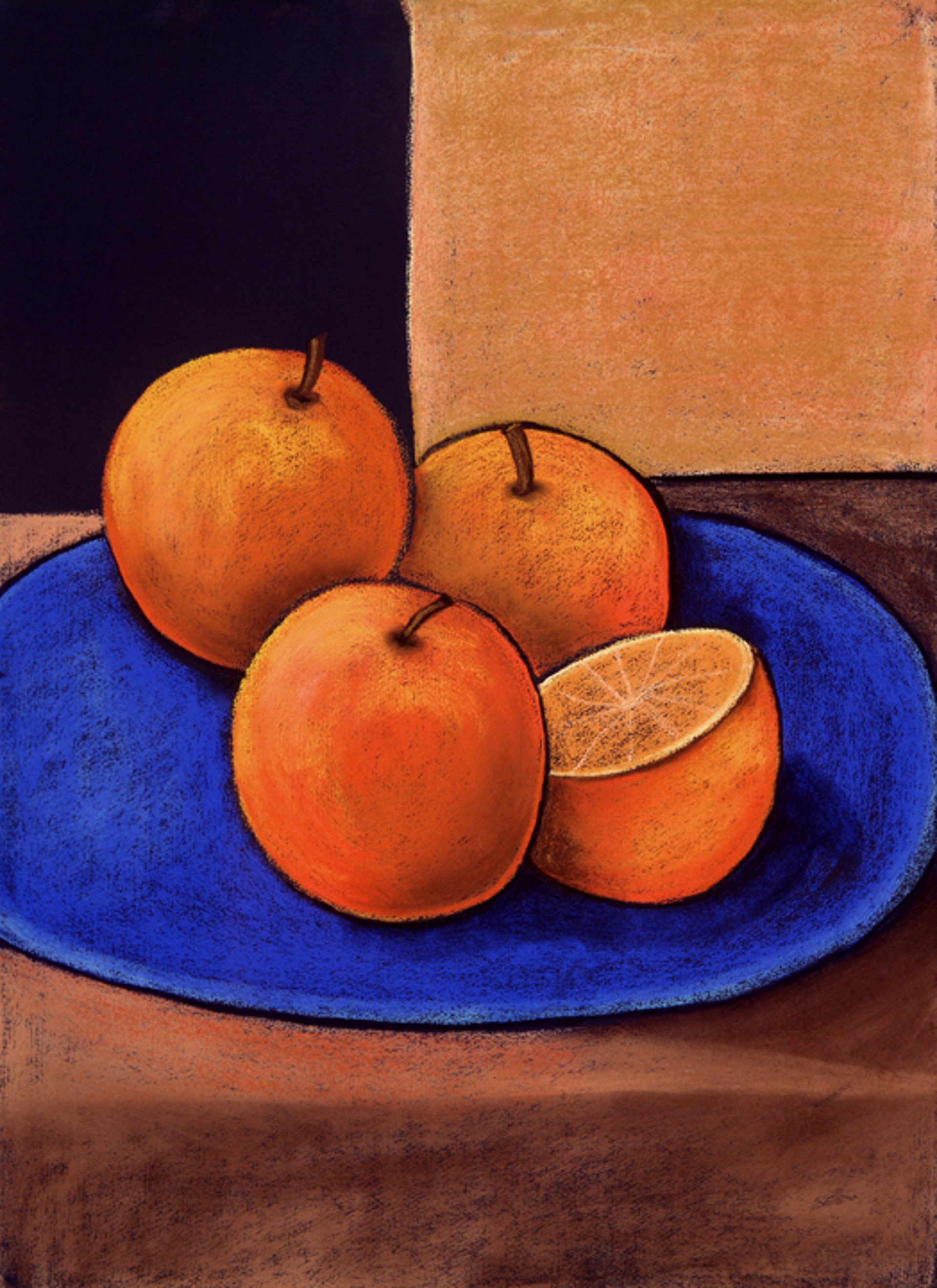 Oranges by Carole LaRoche