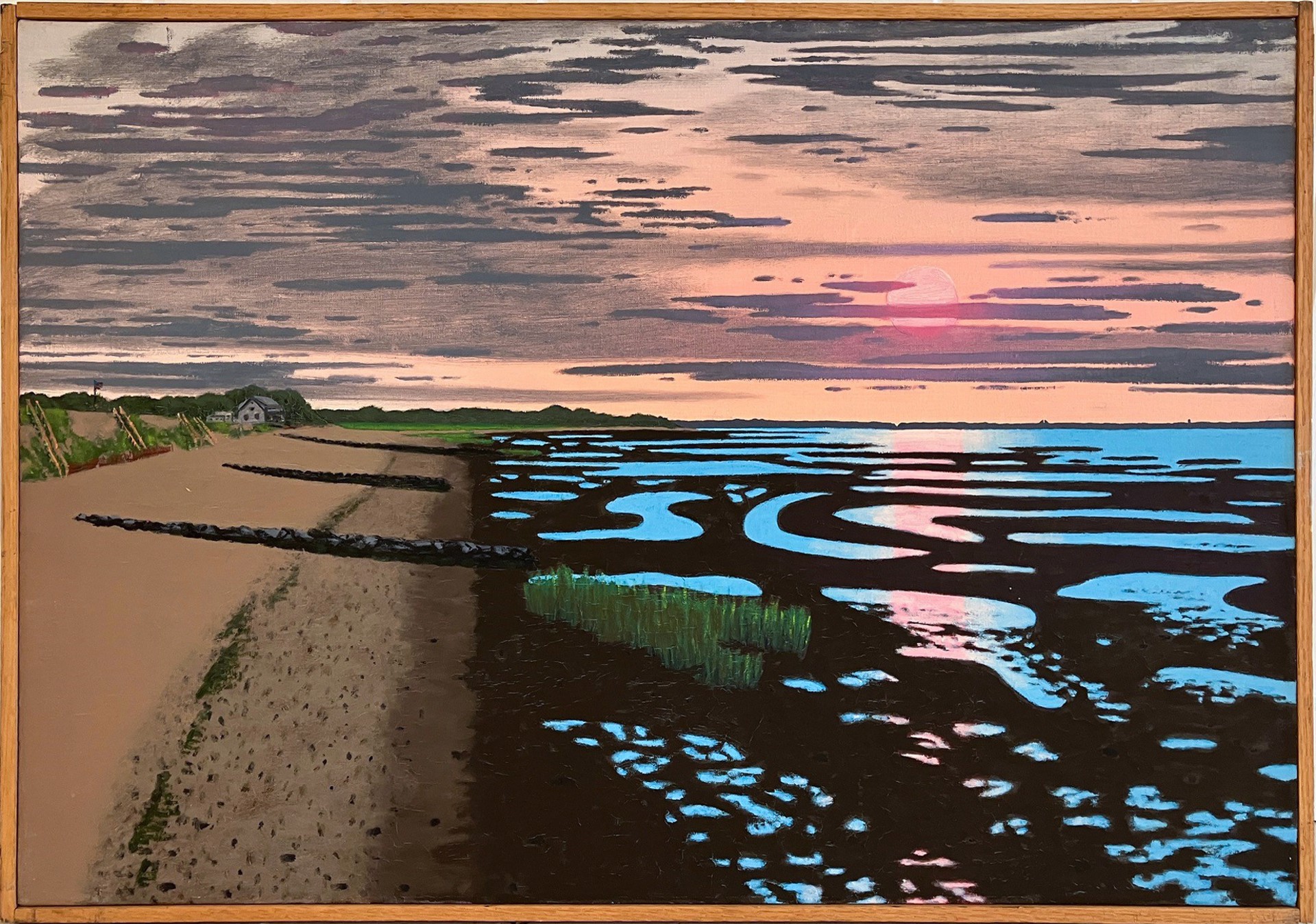 Low Tide Sunset by Bill Sullivan