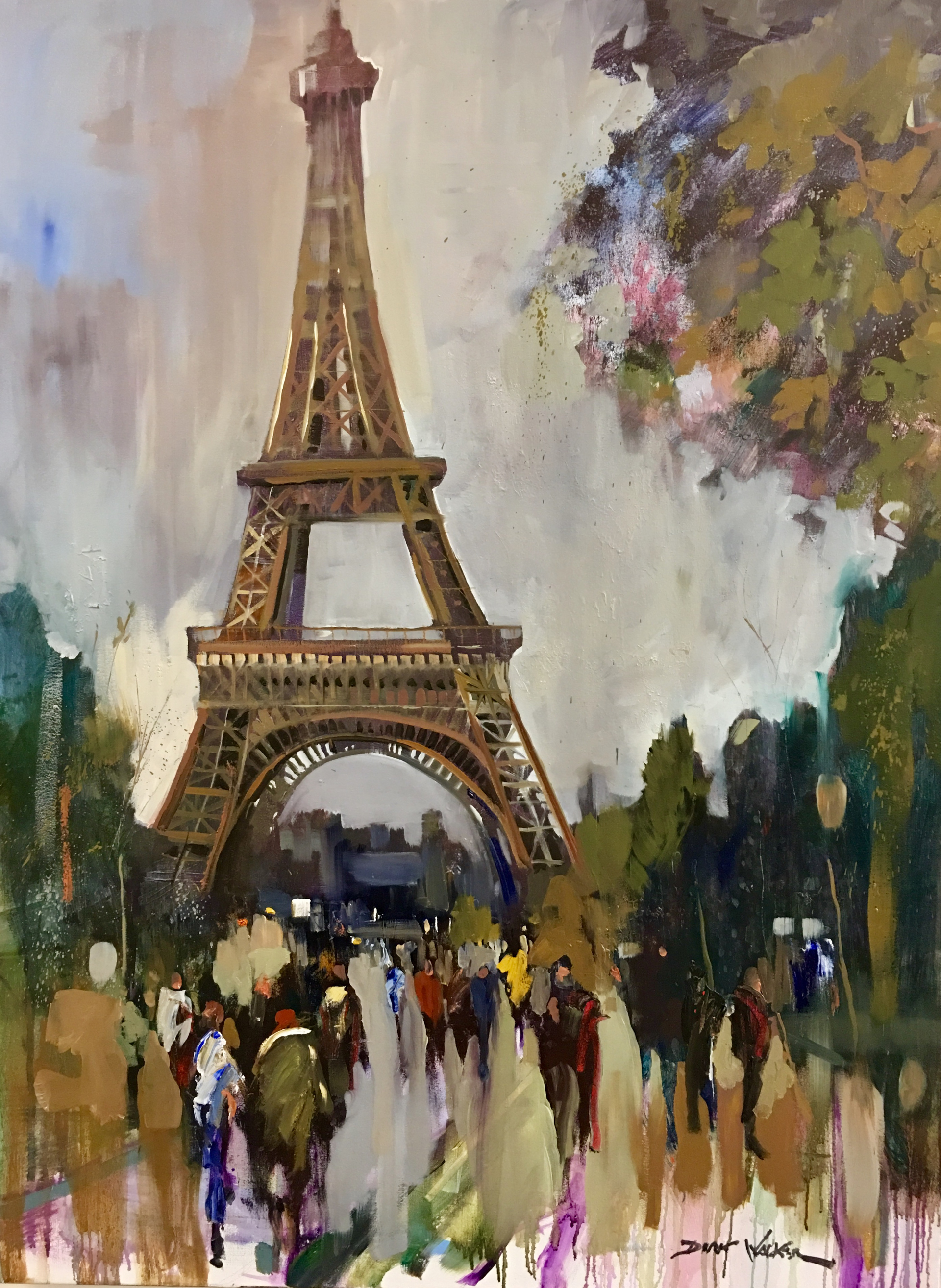 Eiffel Tower by Dirk Walker