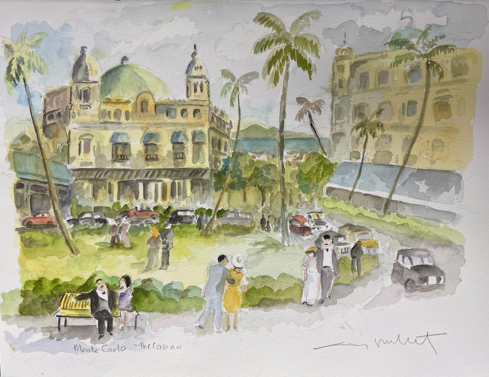 Monte Carlo - The Casino by Guy Buffet
