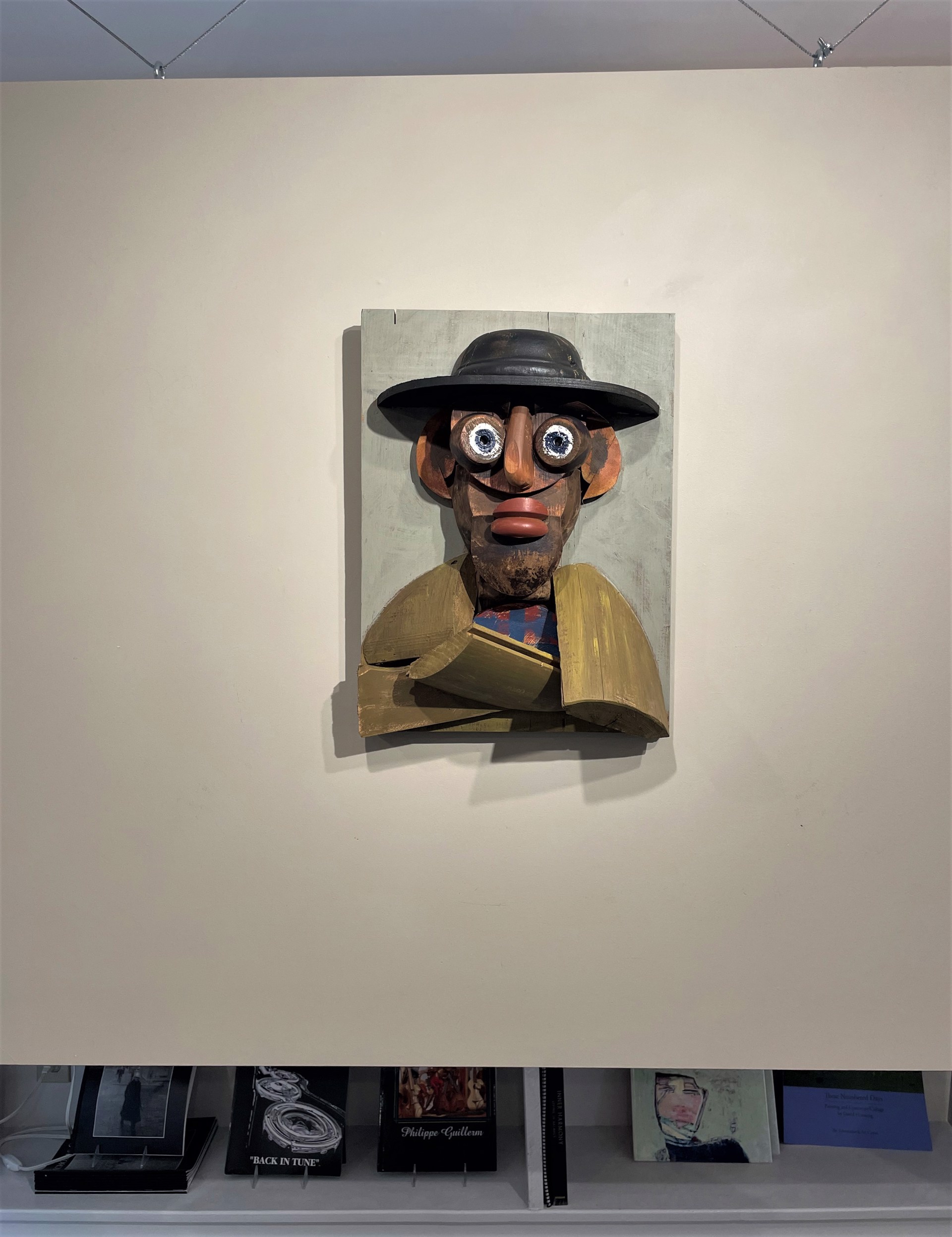 FOG BLIND FISHERMAN by ANDRE BENOIT