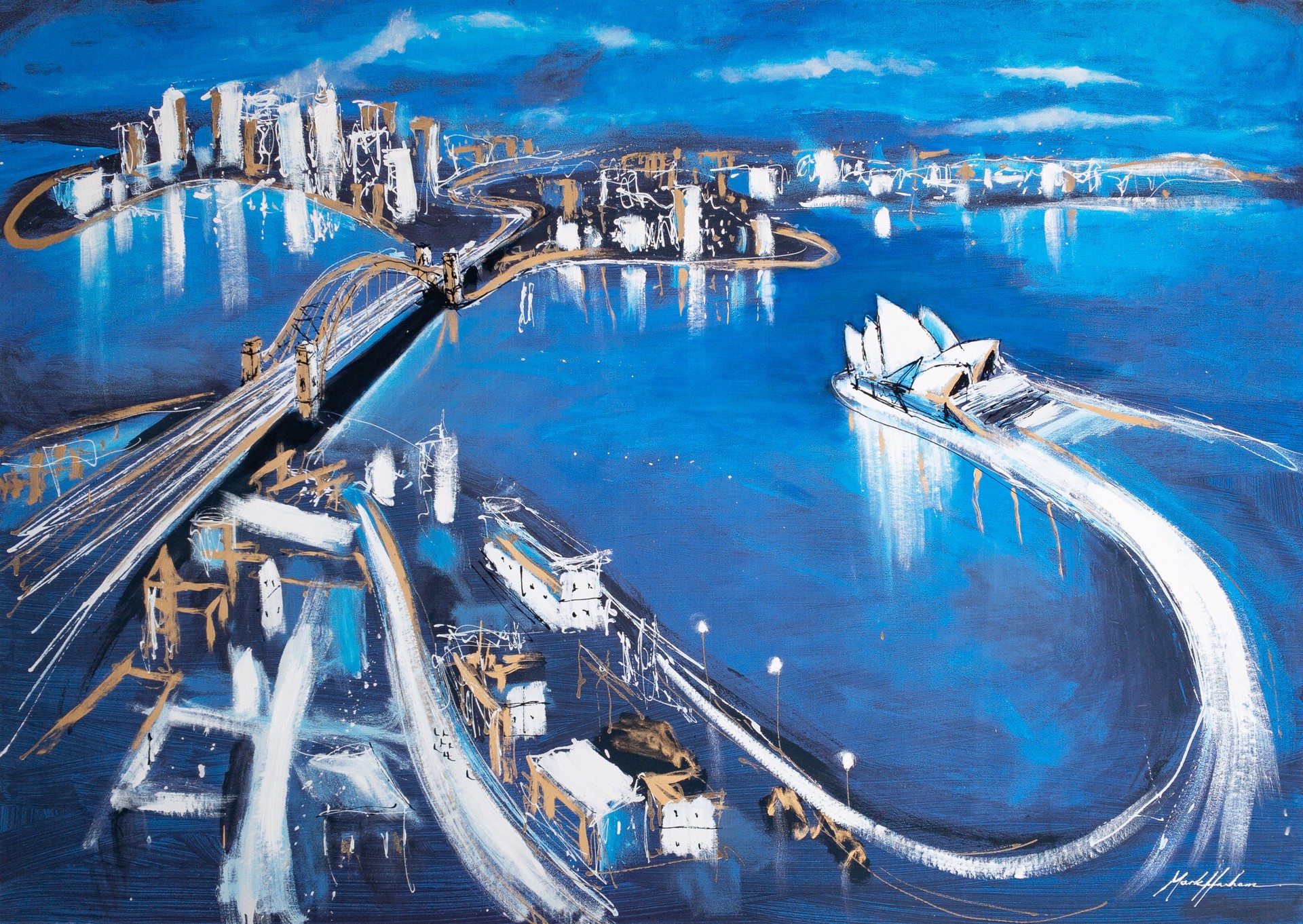 Starry Night (Sydney Series) by Mark Hanham