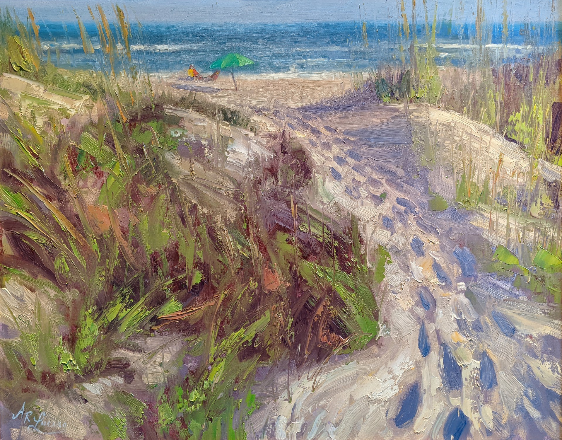 Path to the Beach by Andre Lucero