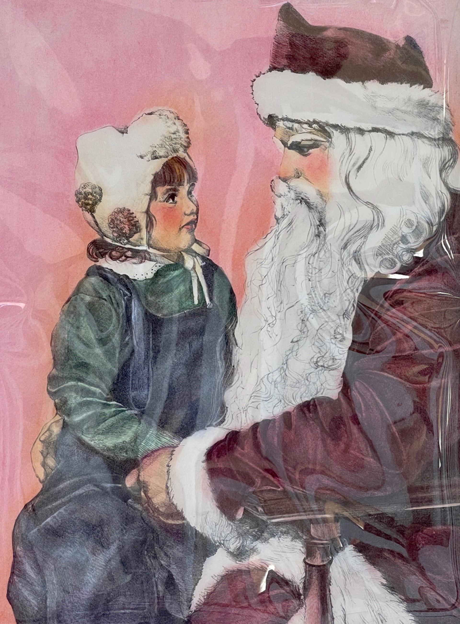 On Santa's Knee by Daria Shachmut