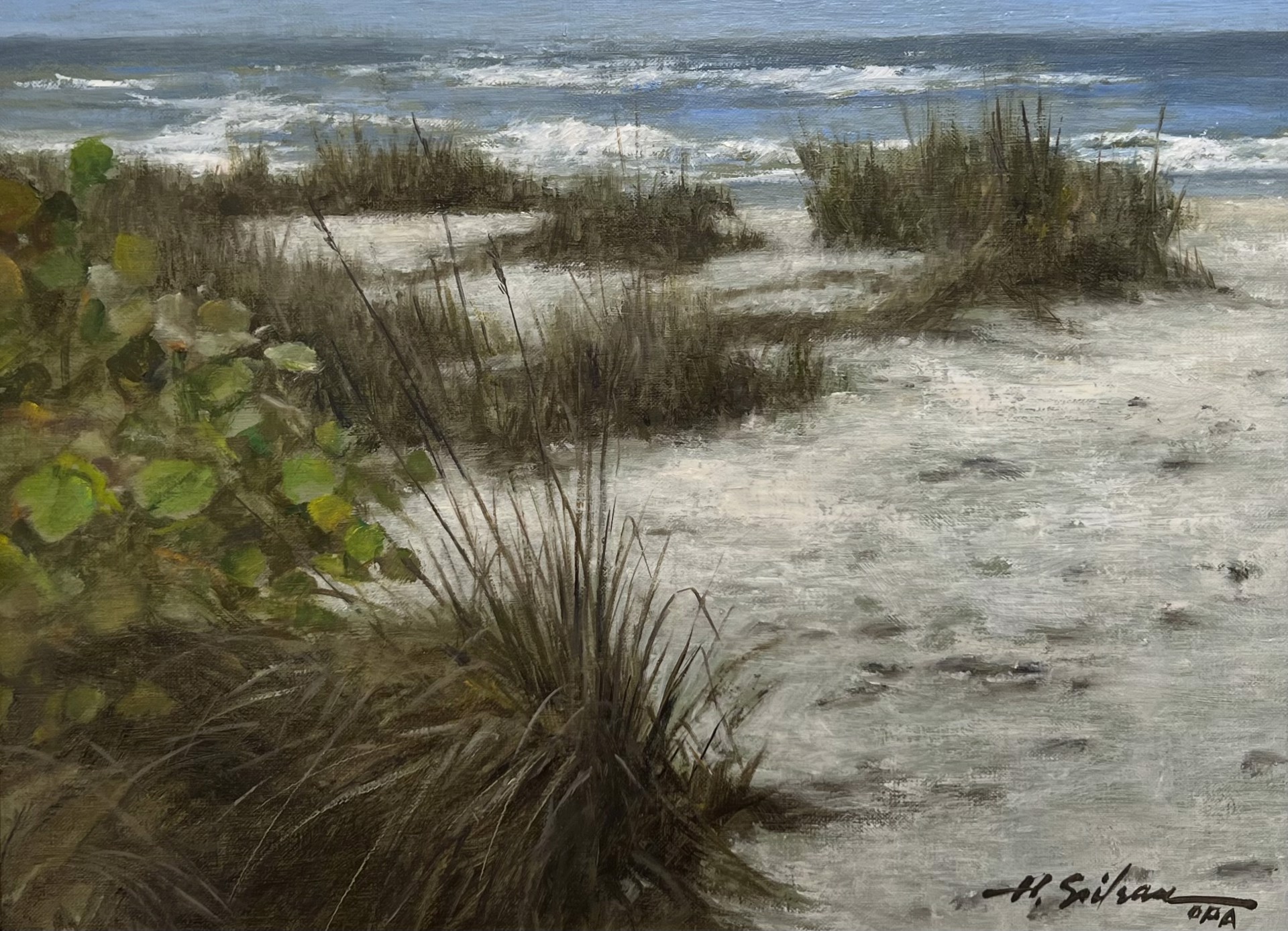 Footprints in the Sand by Hodges Soileau