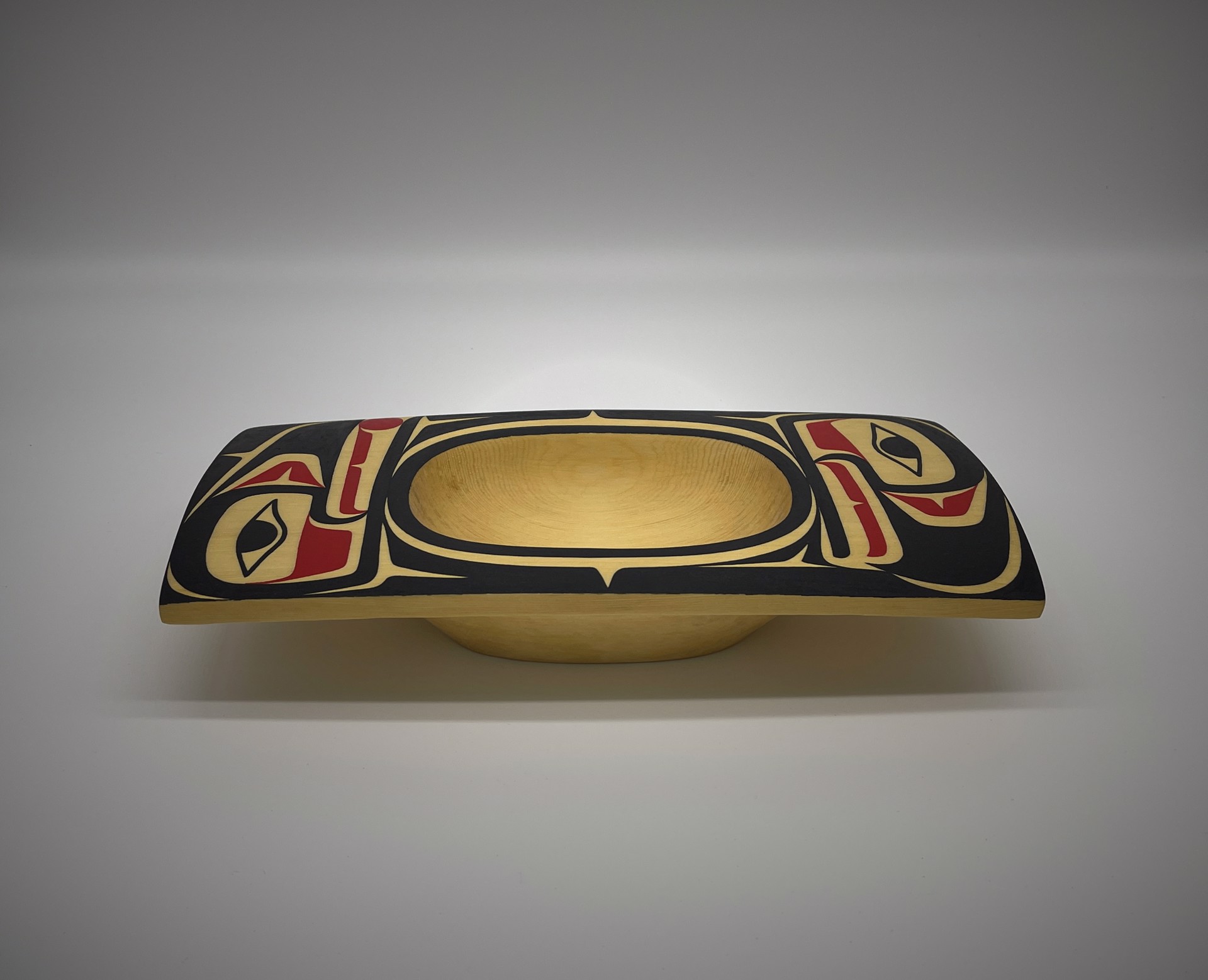 'Unity' Raven and Eagle Feast Bowl by Wilfred Sampson