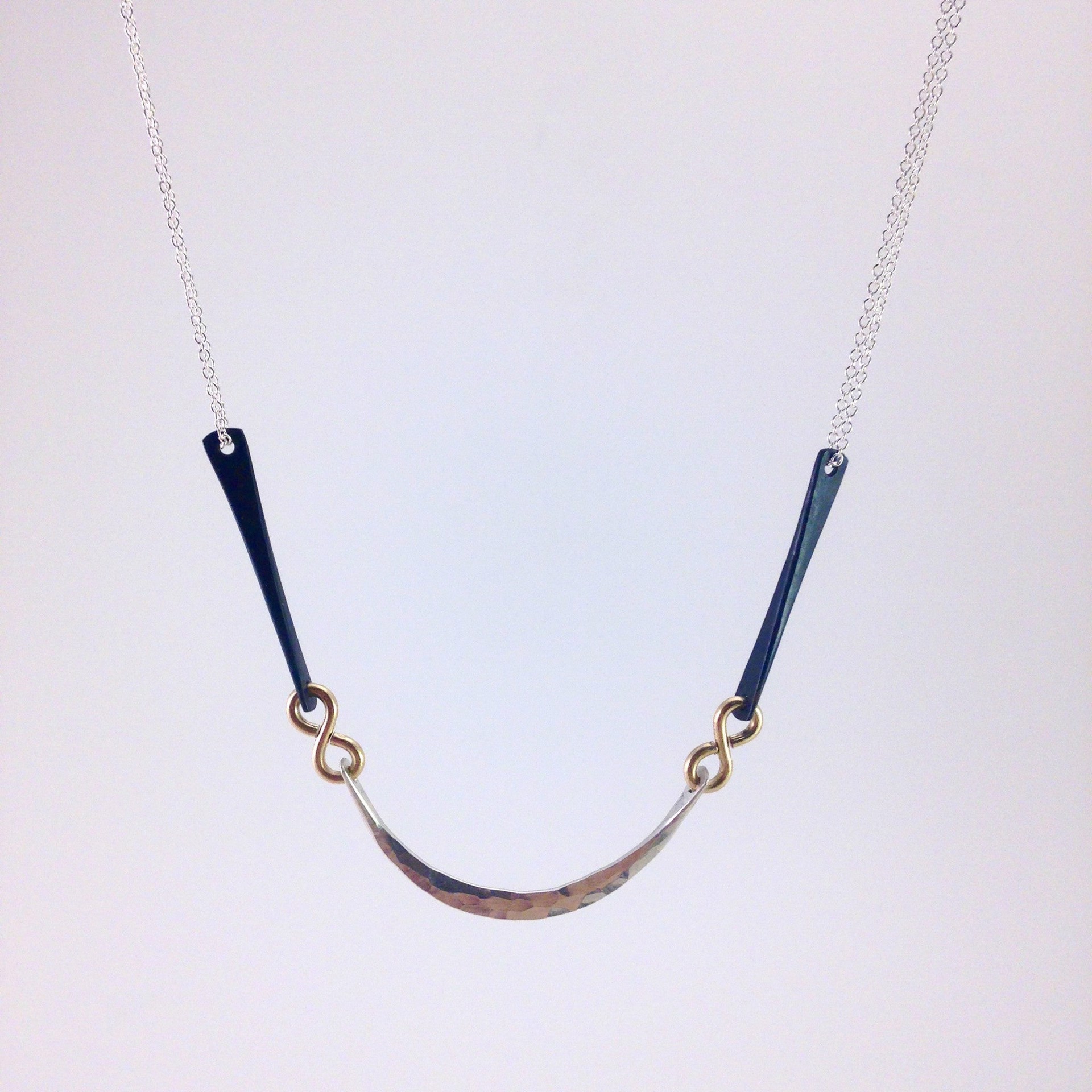 Sap Moon Necklace by Clementine & Co. Jewelry