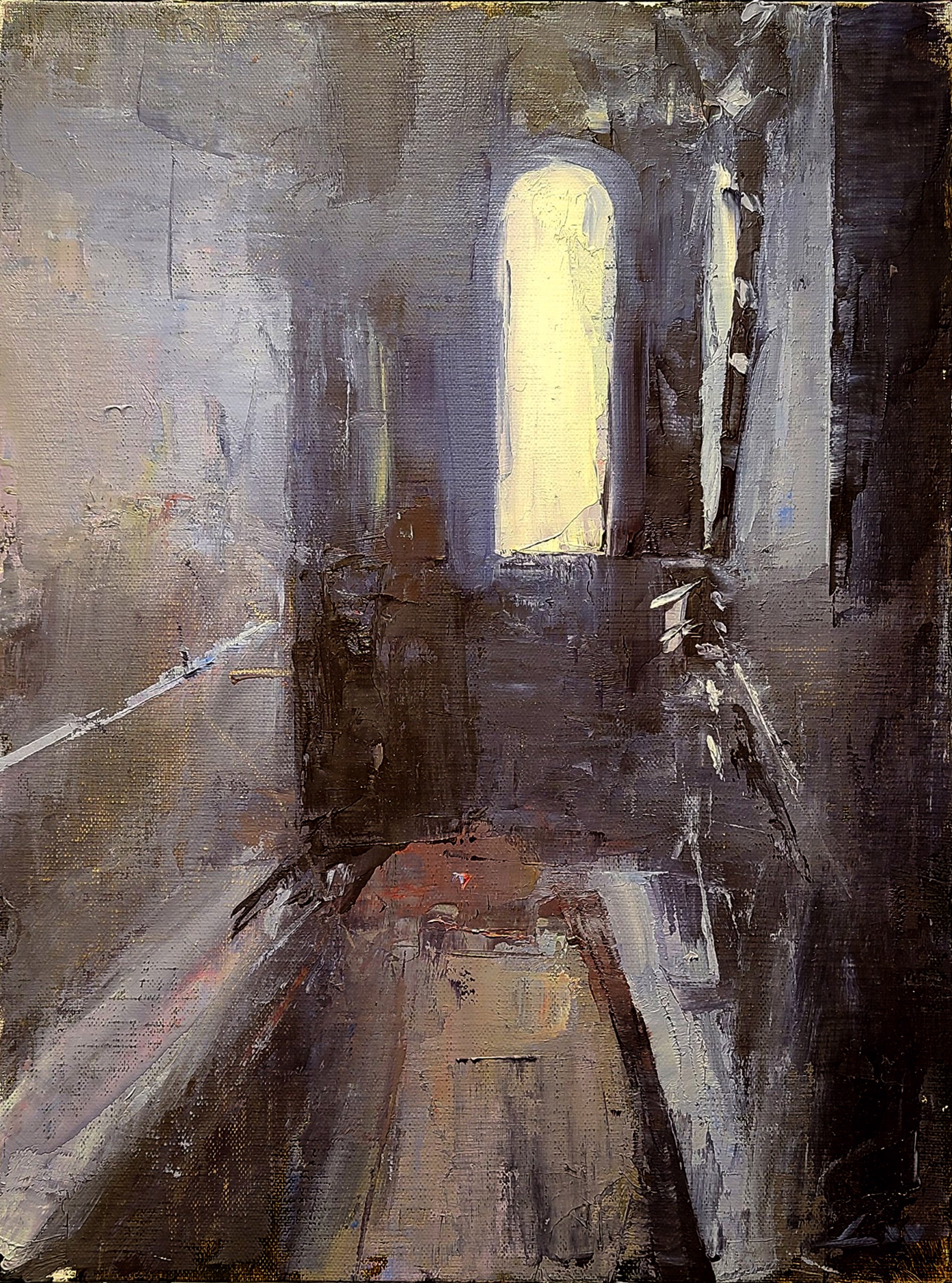 Hallway Interior by Patrick Lee