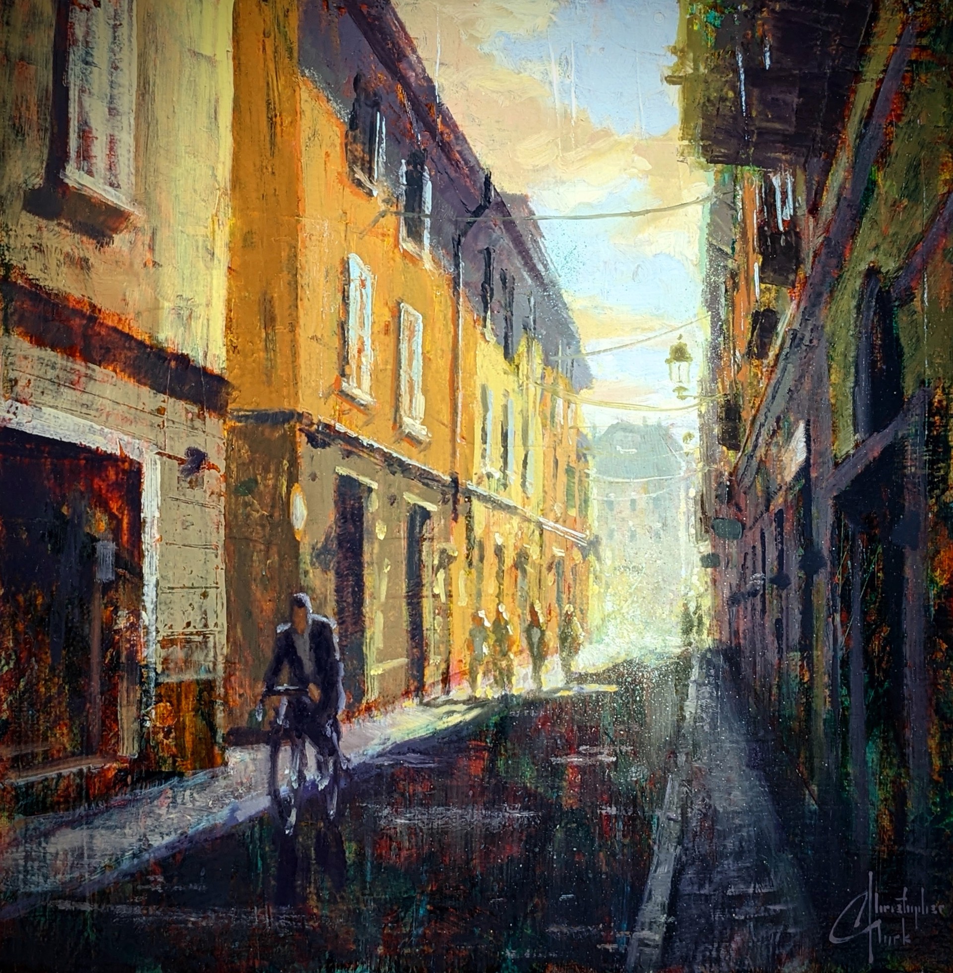 Italian Street by Christopher Clark