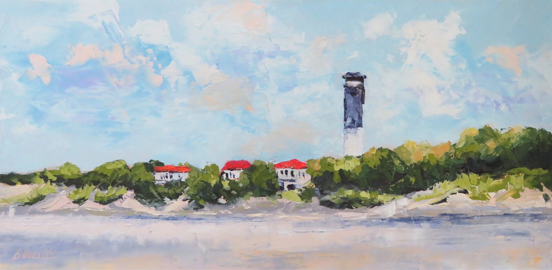 Watchtower of Sullivan's Island by Brenda Orcutt