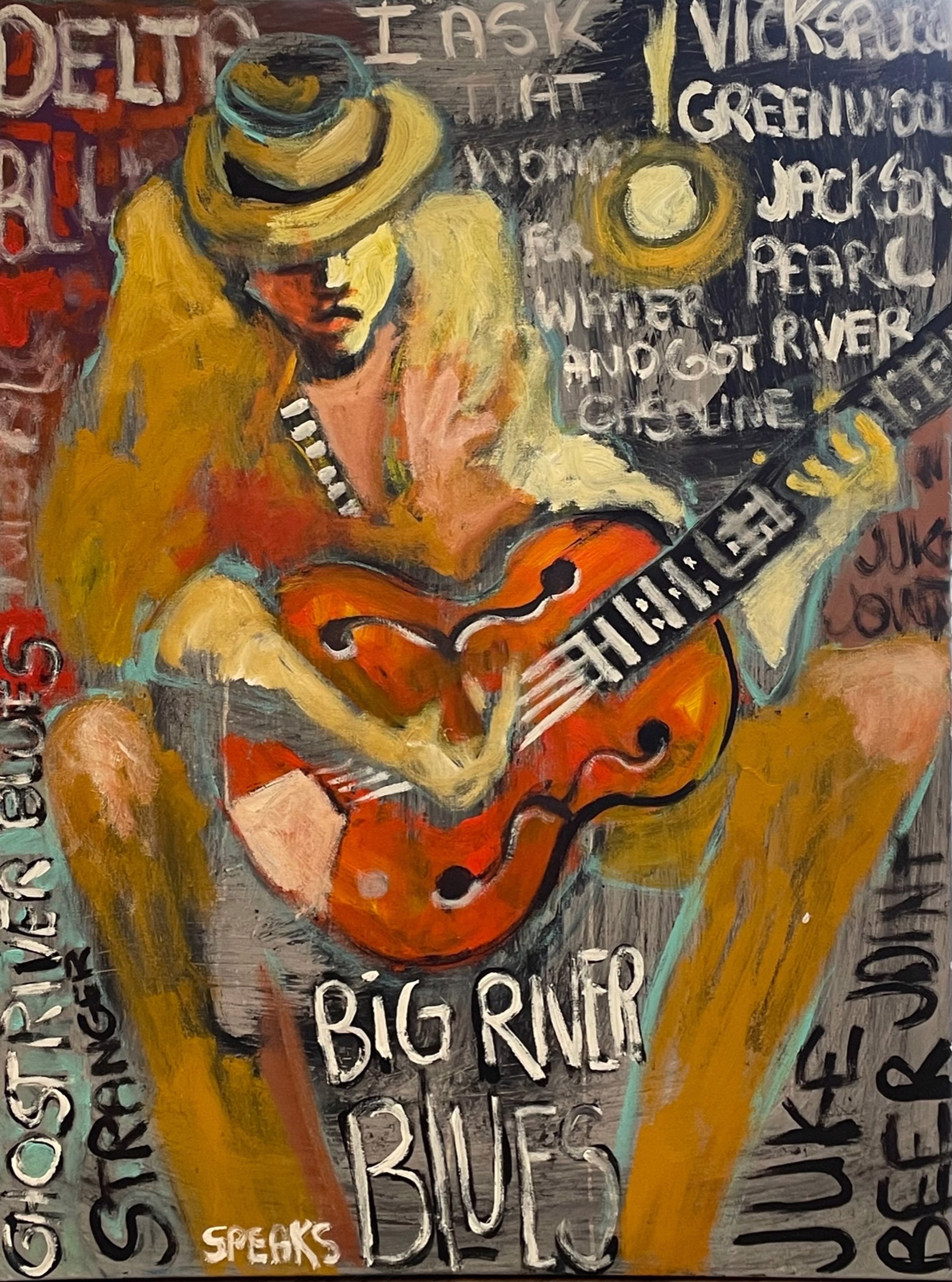 Big River Blues by Cliff Speaks