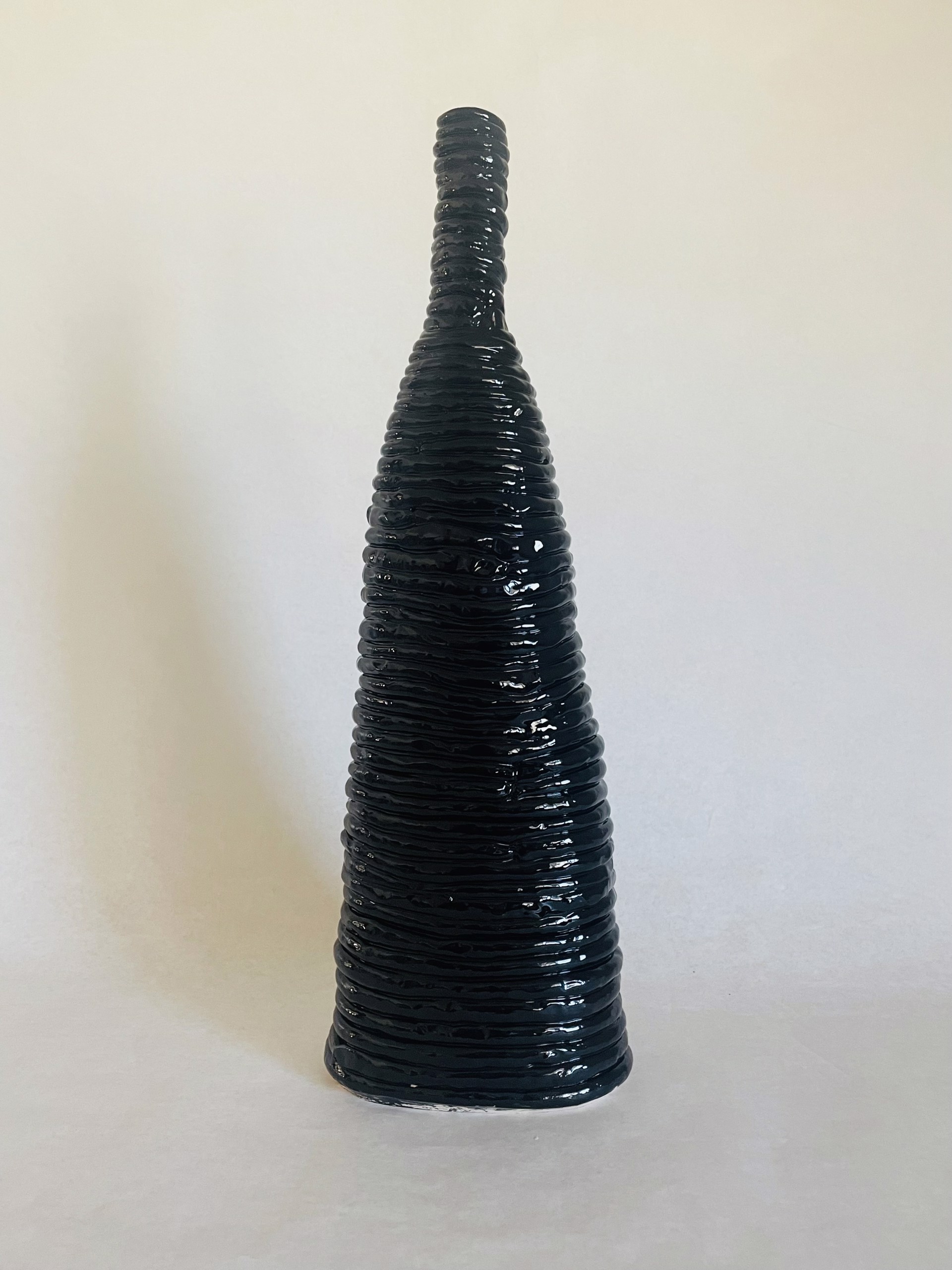 WT Black Vase 5 by Sarah Hummel Jones