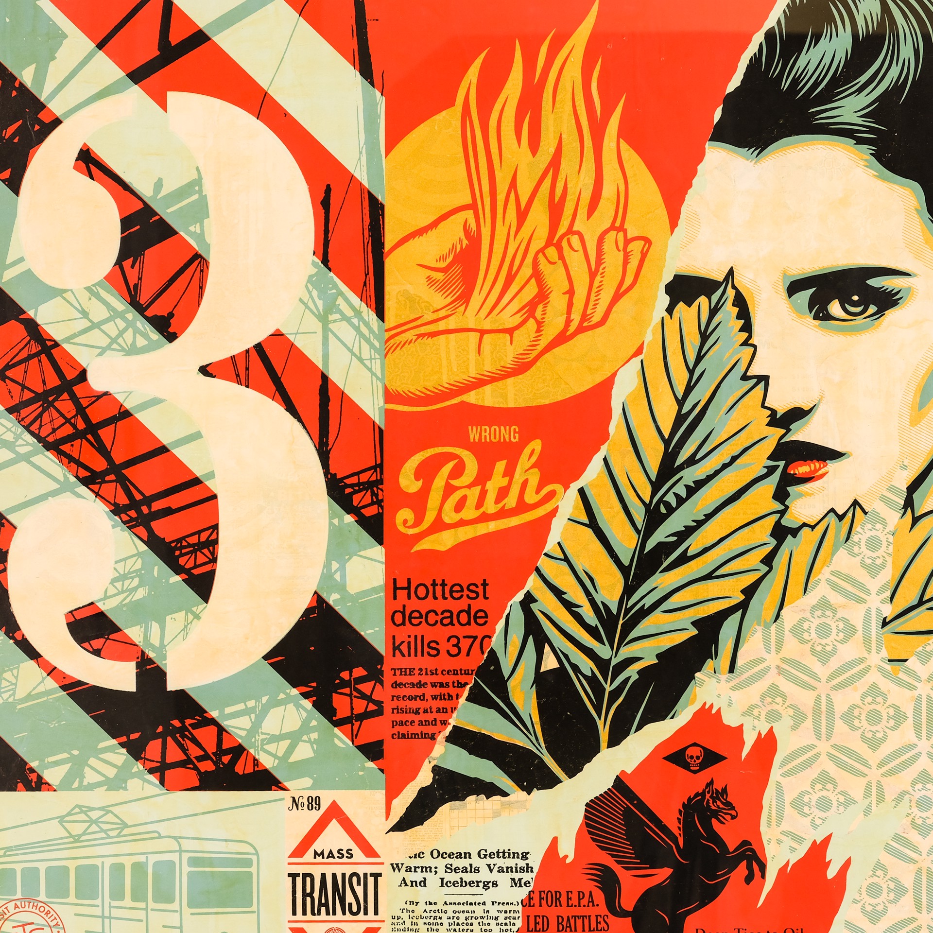 Wrong Path by Shepard Fairey / Limited editions