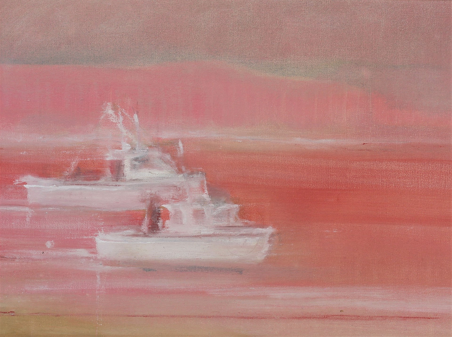 IF EVERYTHING WAS PINK by CHRISTINA THWAITES (Landscape)
