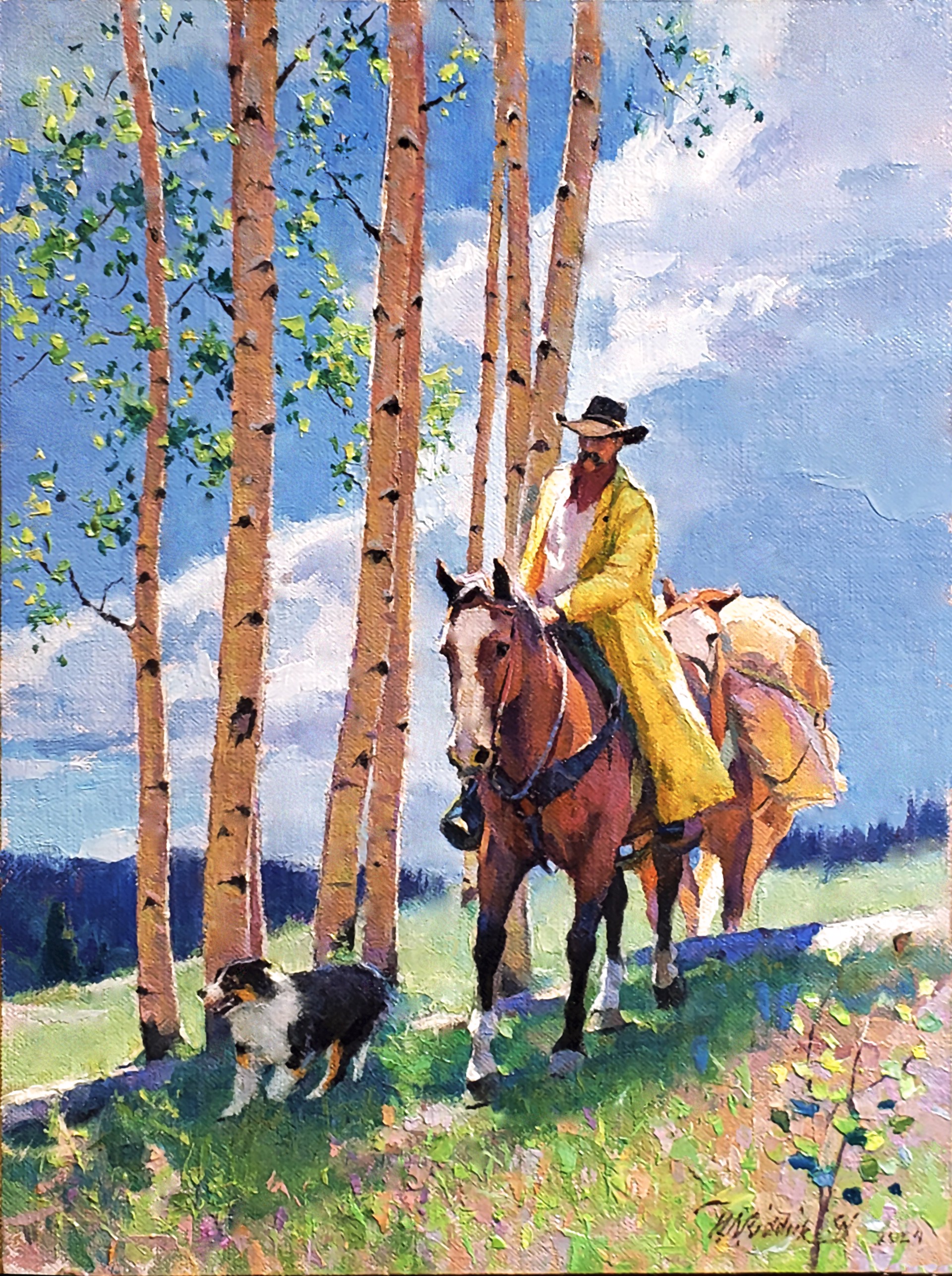 High Country Trail by R. S. Riddick