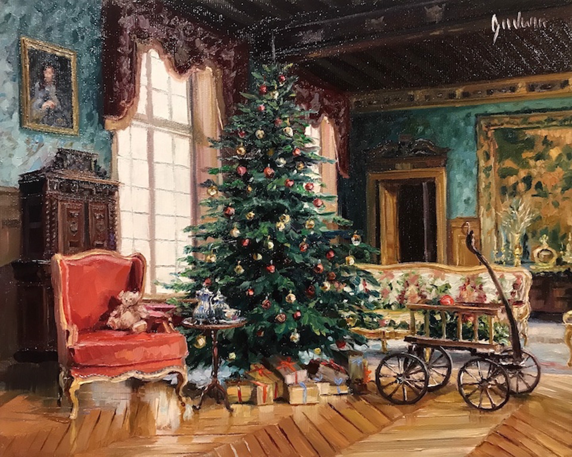 Christmas at Chateau de Thoiry