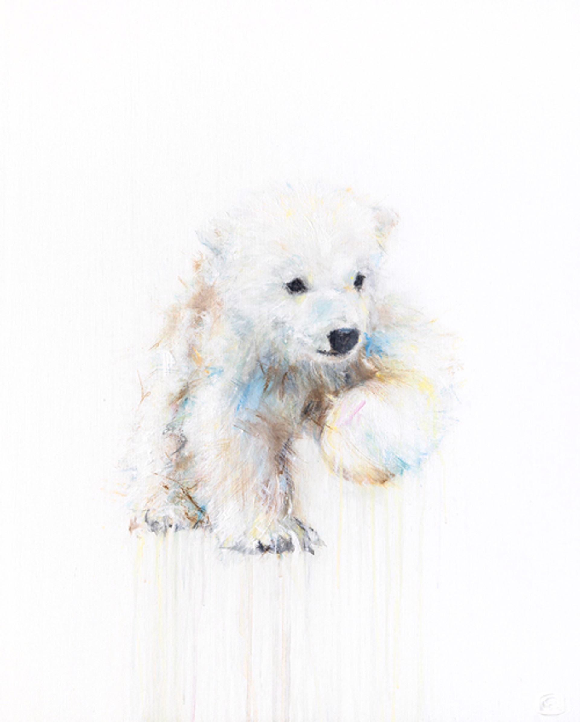 Polar Bear LXIV by Myriam Rousseau