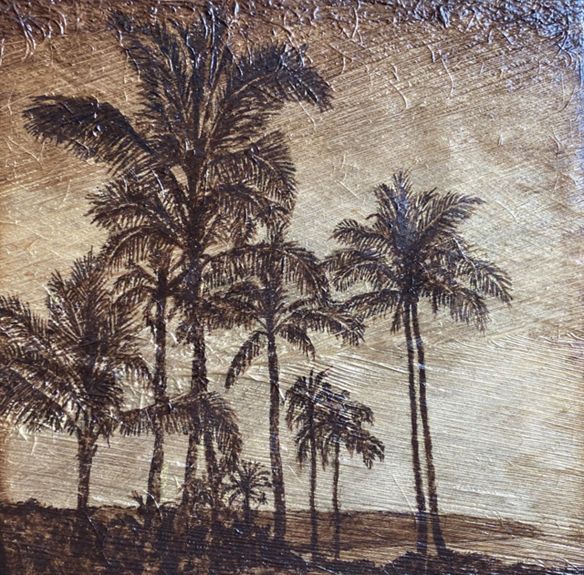 Aliʻi Point Palms by Pati O'Neal