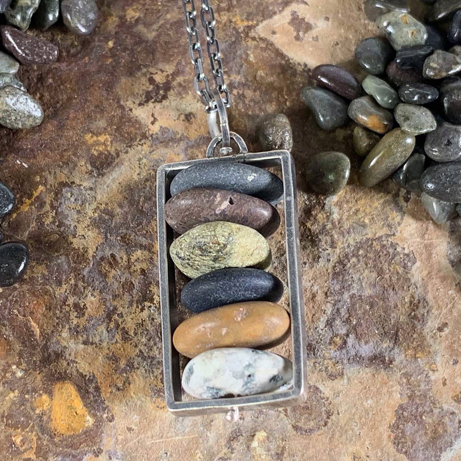 Cairn Necklace Medium Box by April Ottey