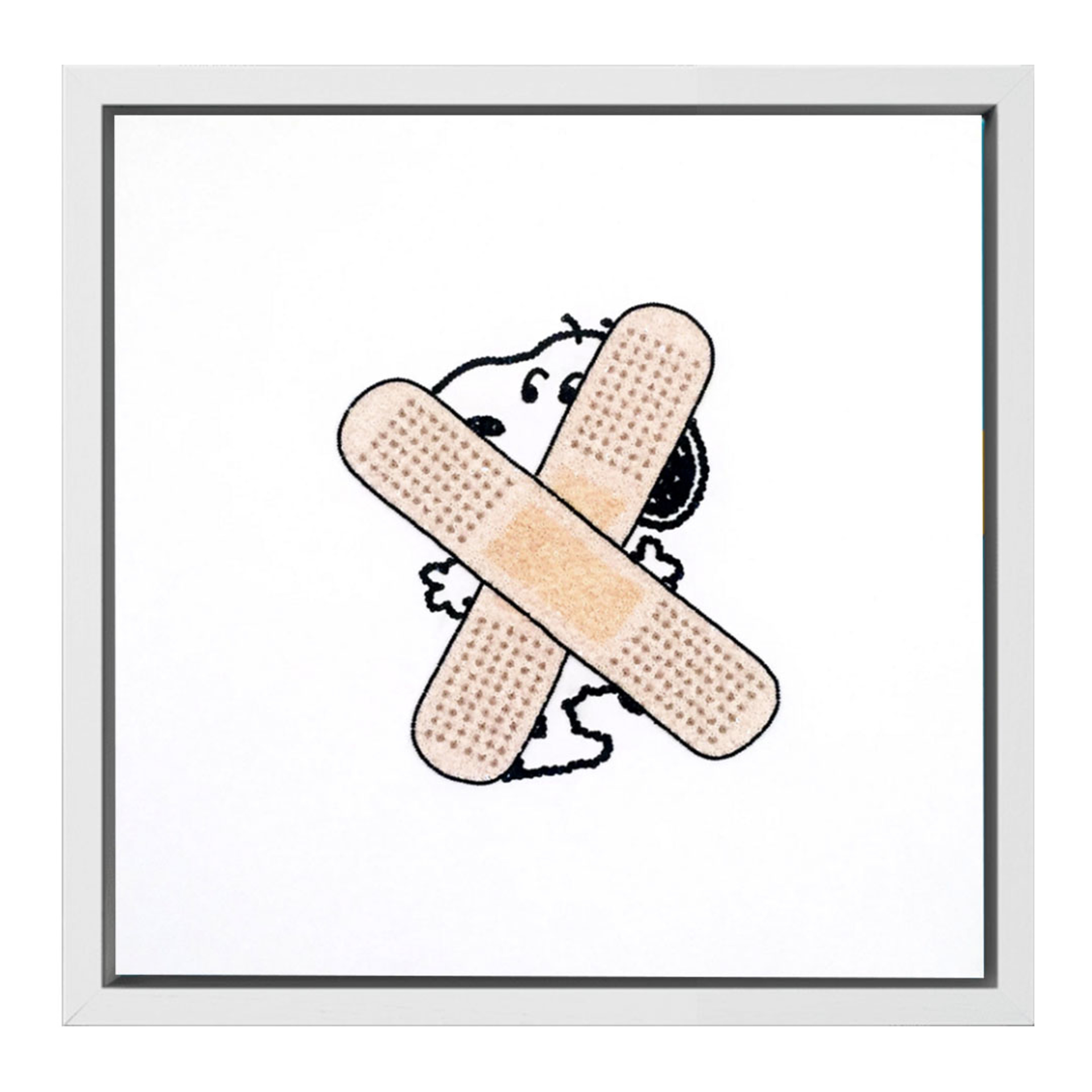 Snoopy plaster by Philip Colbert
