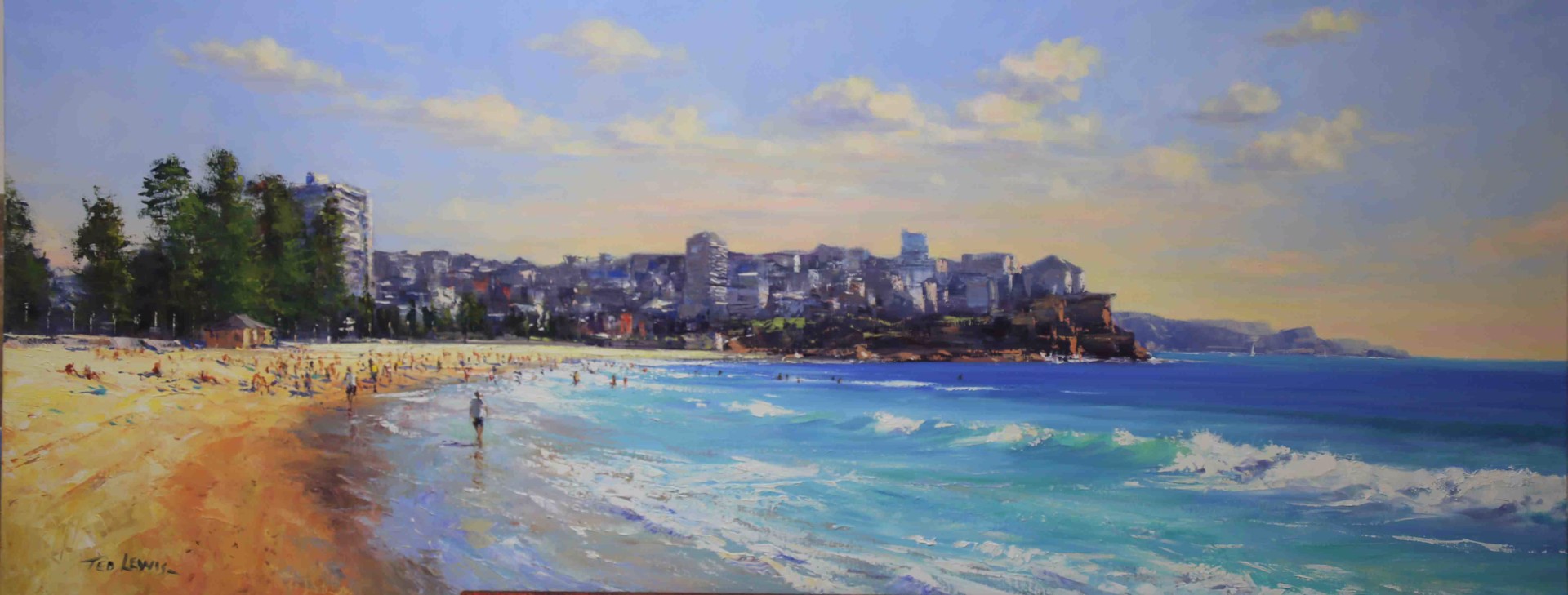 Manly Beach by Ted Lewis