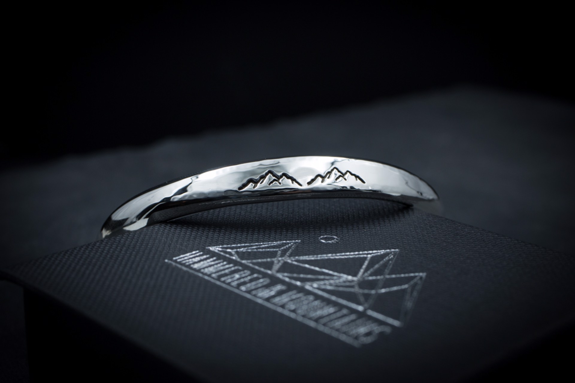 Forged Mountain Cuff by Autumn Fye