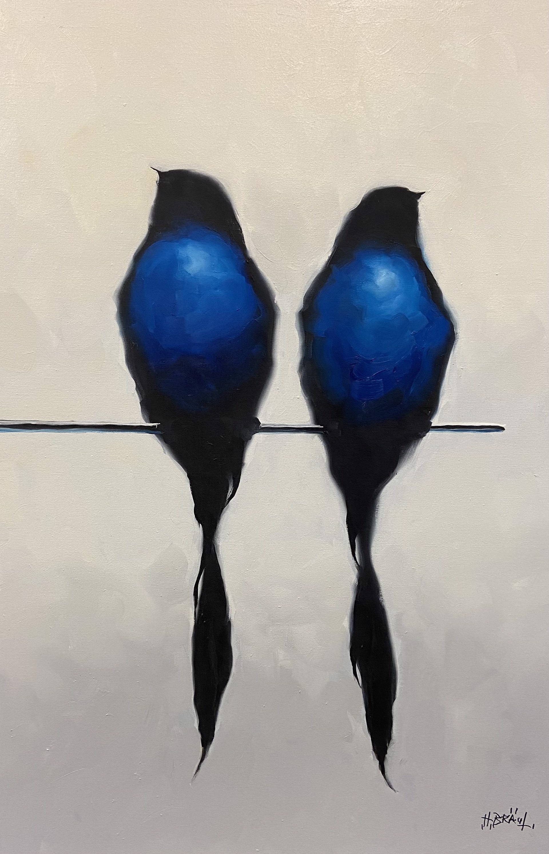 Blue Birds by Harold Braul
