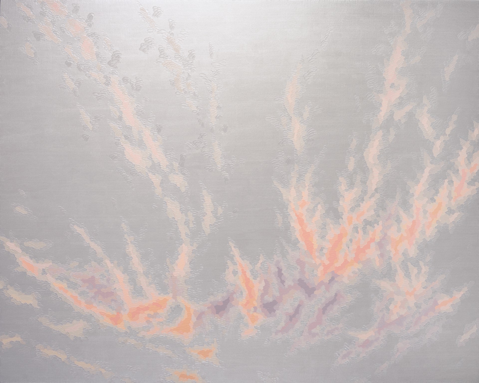 Into a Coral Sky (pearl) by Elaine Coombs