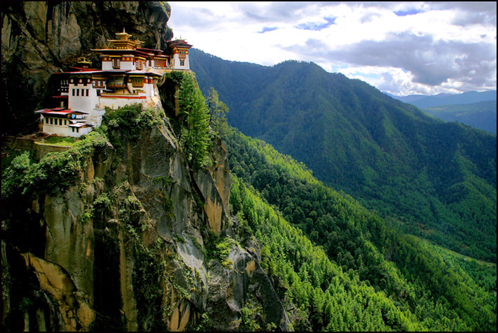 Tiger Nest Monastery by Oksana Perkins