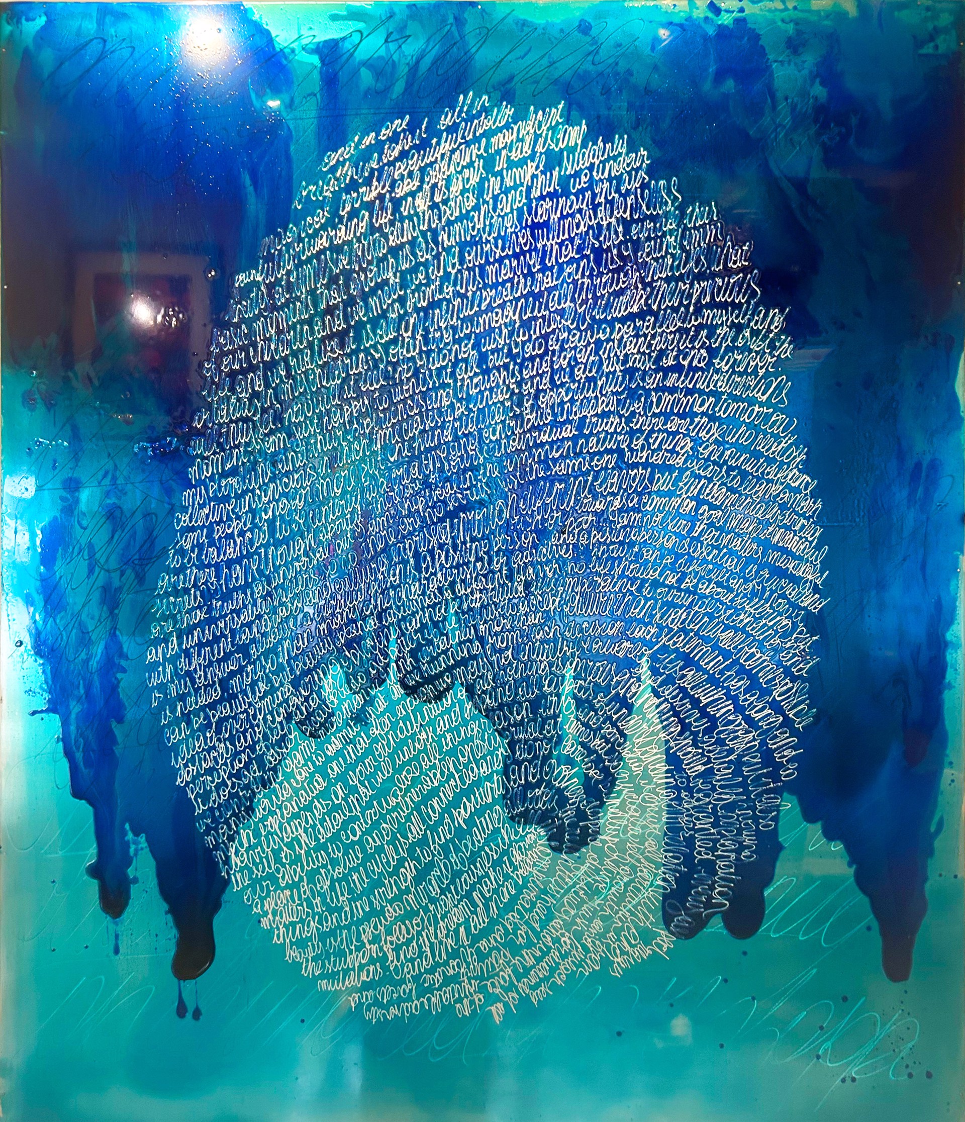 Blue Impressions by Karim Ghidinelli