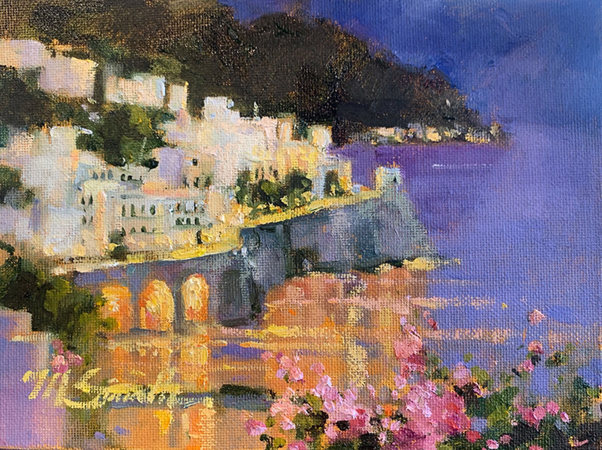 Amalfi Evening by Marilyn Simandle