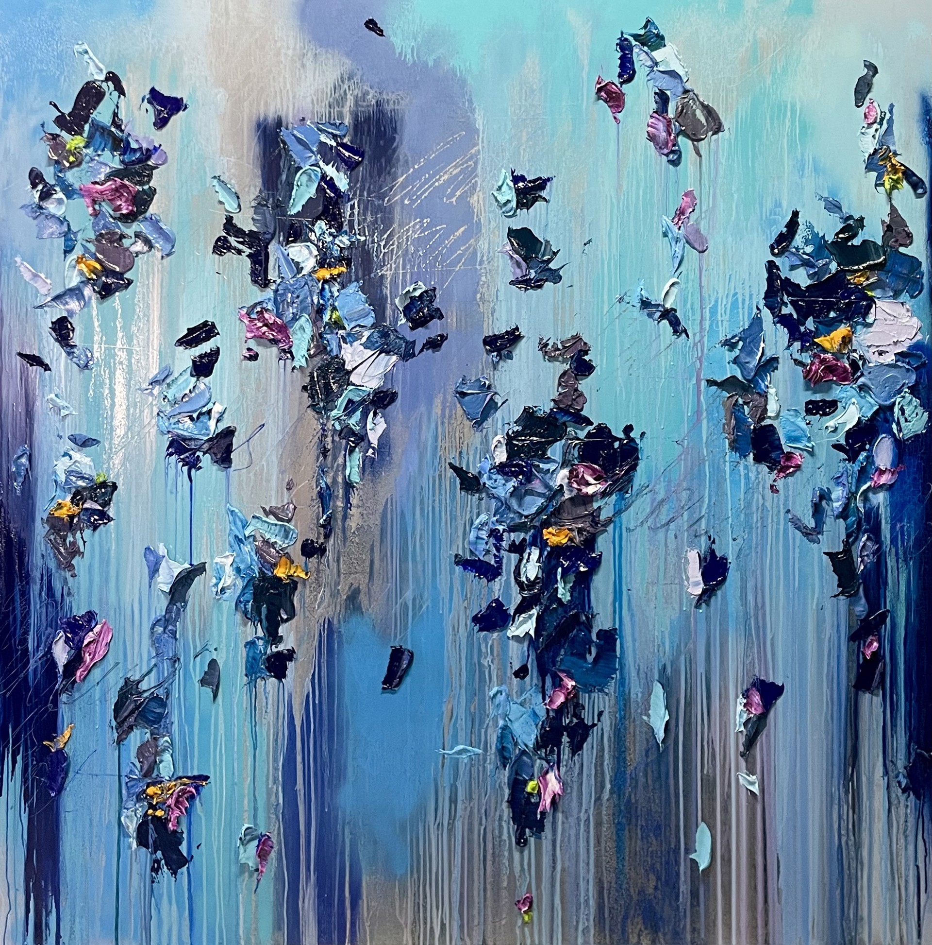 Blue Divide by Karim Ghidinelli