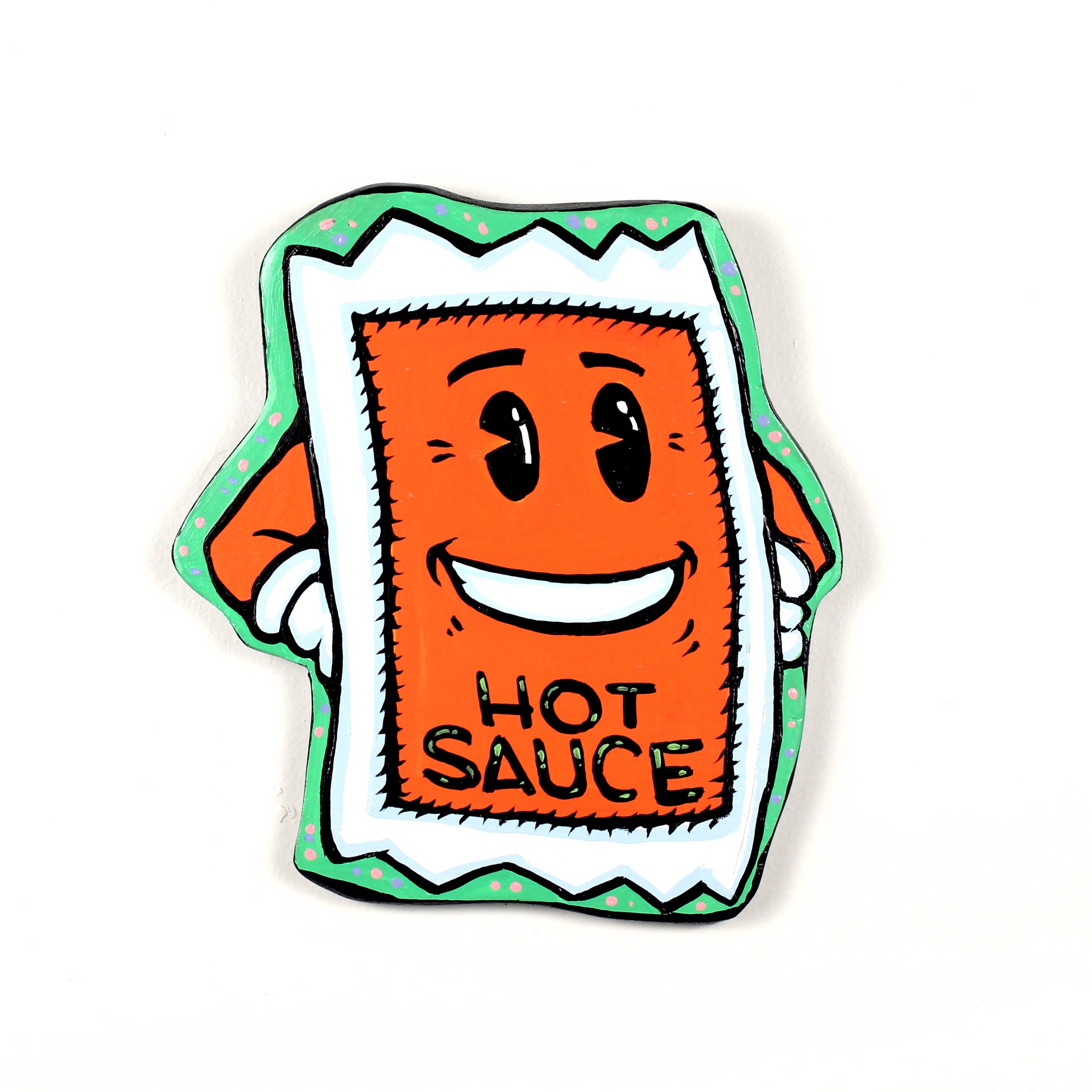 Hot Sauce Man in Green by Daniel McCoy