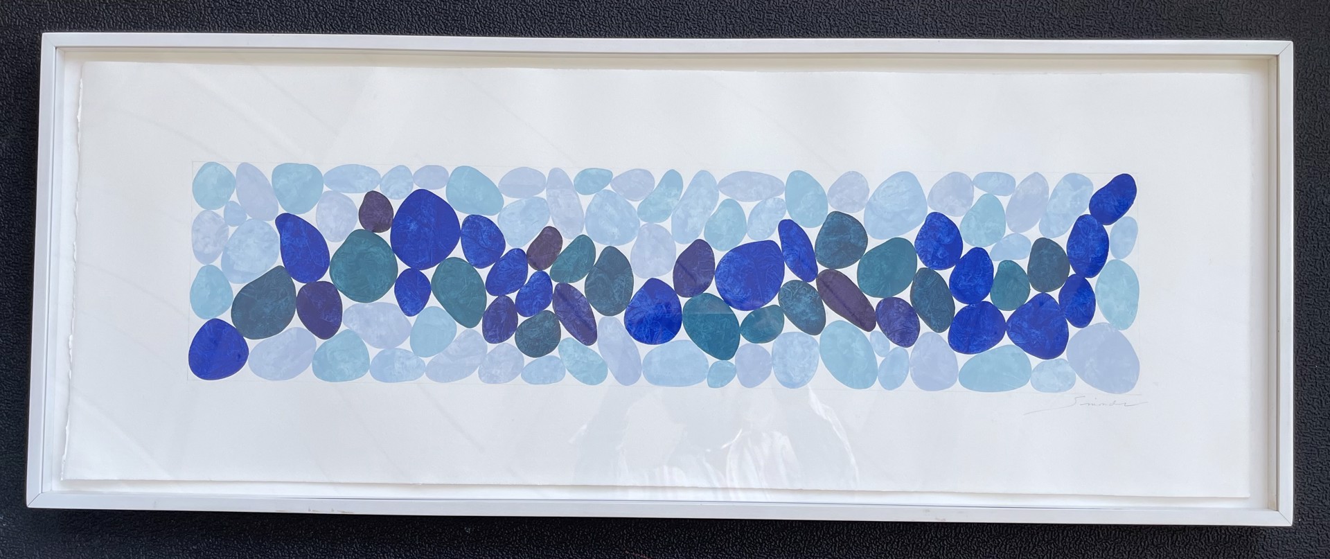 Intermingle Cobalt and Teal by Nancy Simonds