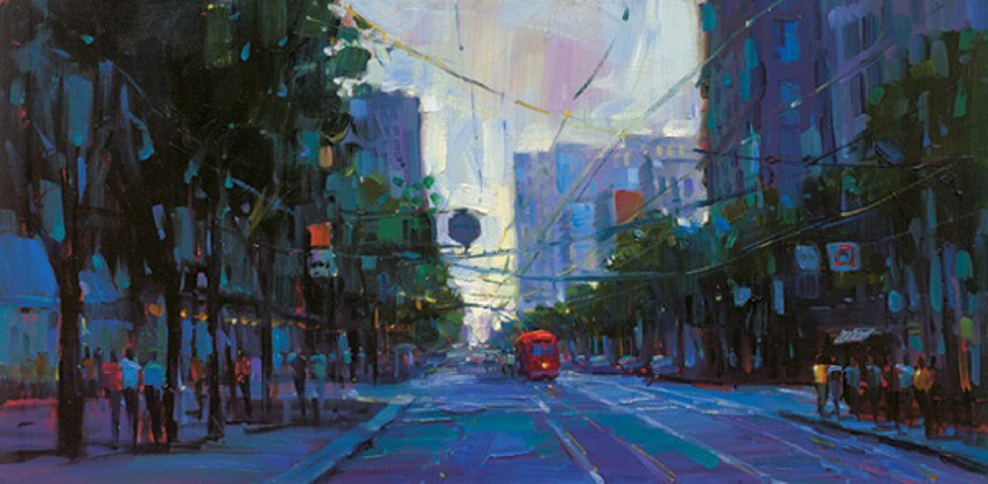 Red Trolley by Michael Flohr