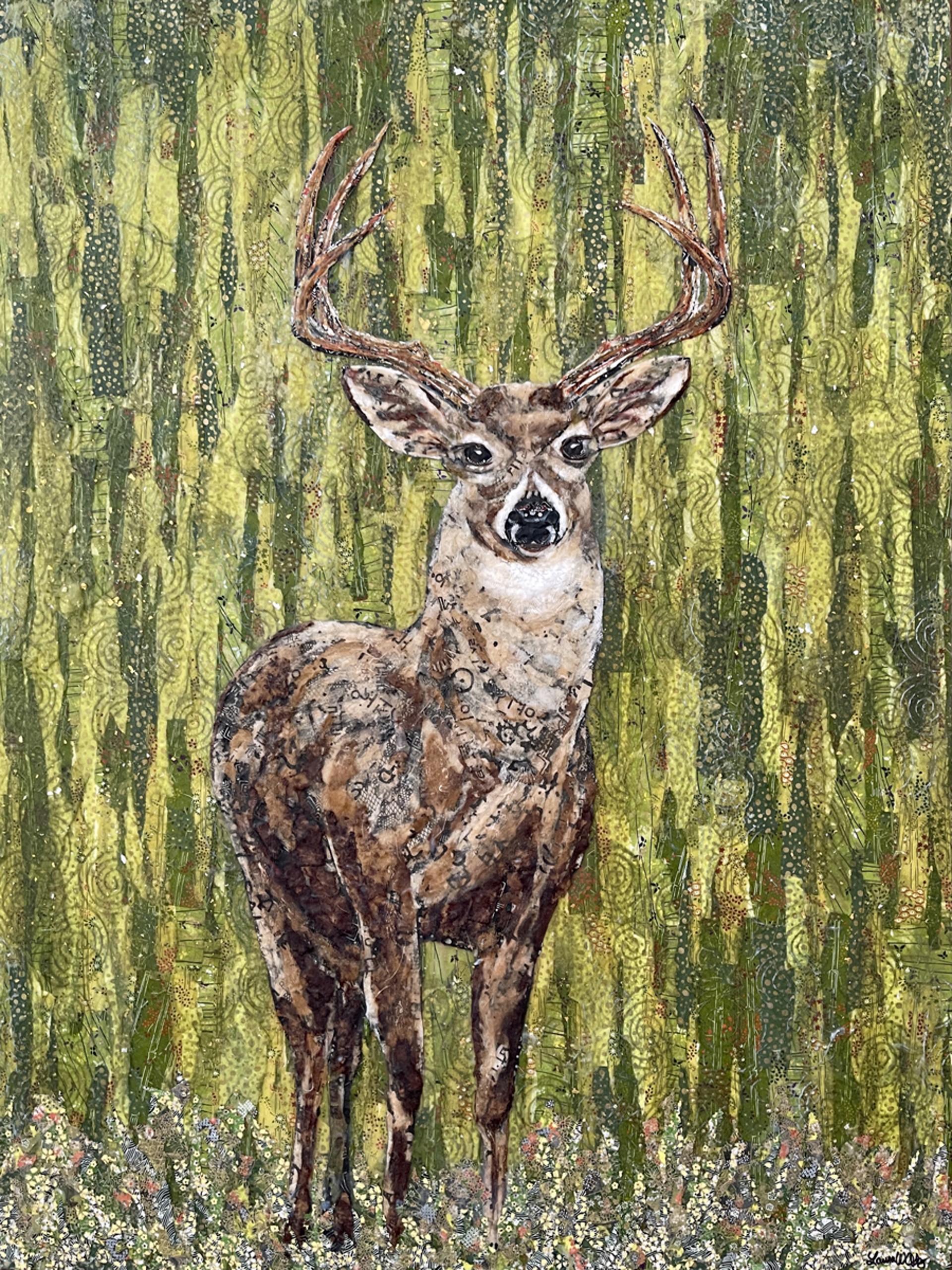 Six Pointer- SOLD! by Laura Adams