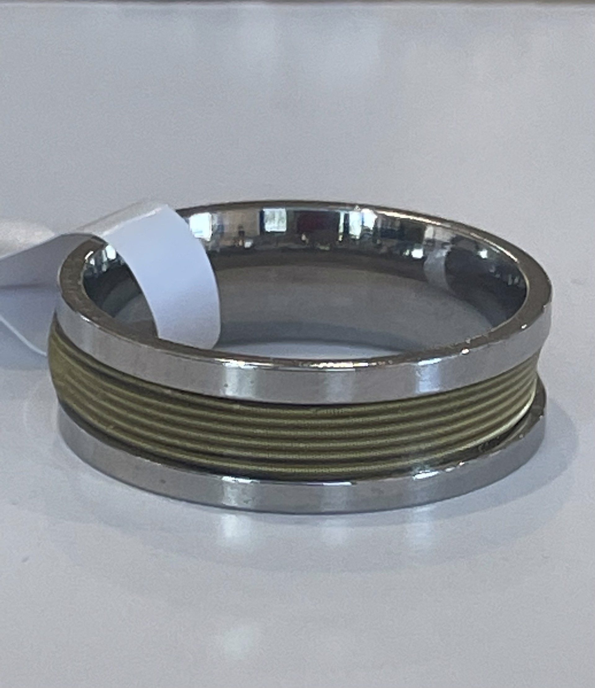 Guitar String Ring Size 9 by String Thing Designs