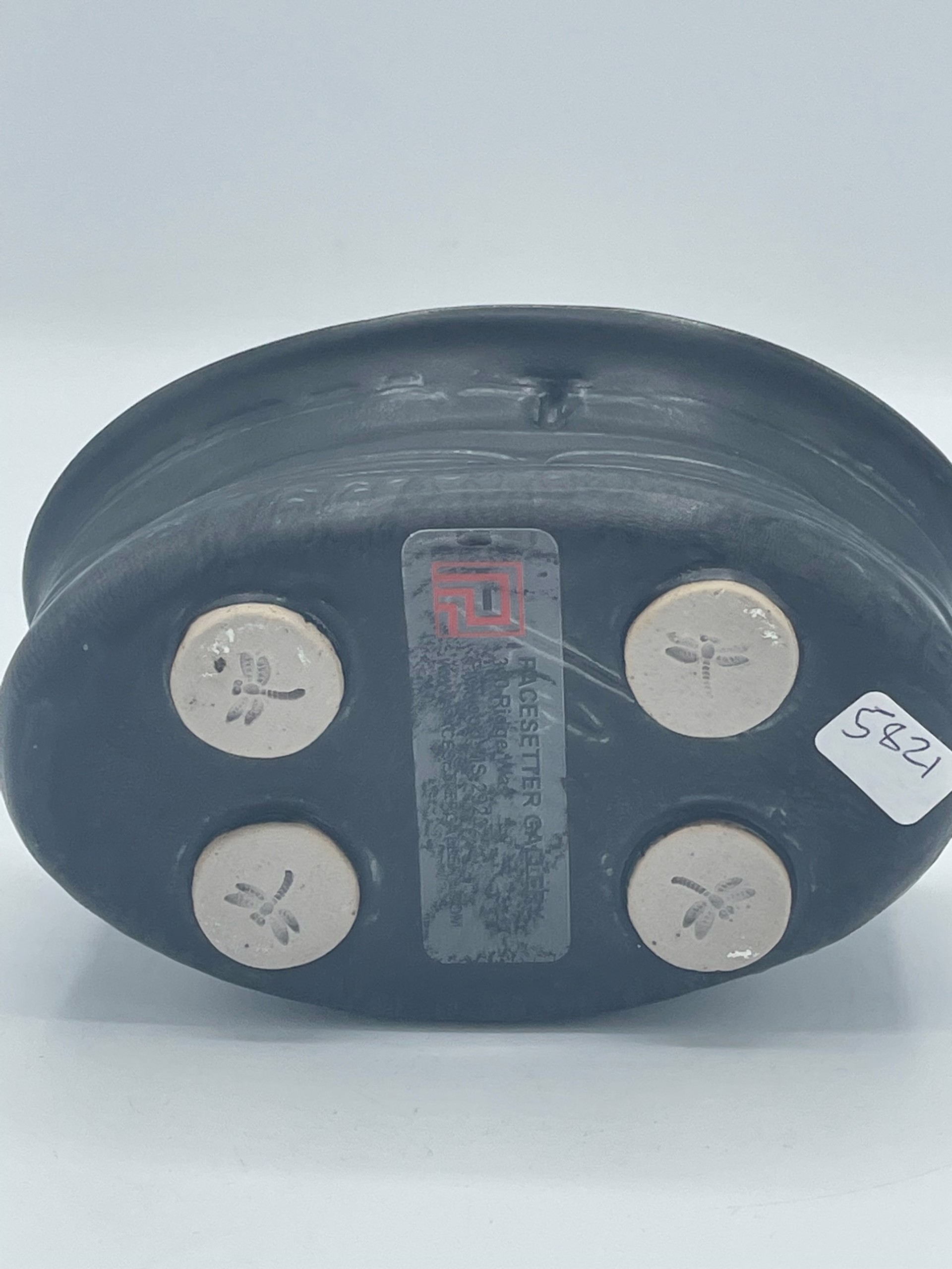 Oval Ikebana Vase by J. Wilson Pottery Pacesetter Gallery